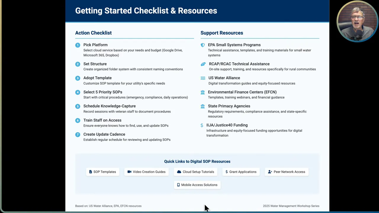 Slide listing national and regional assistance resources