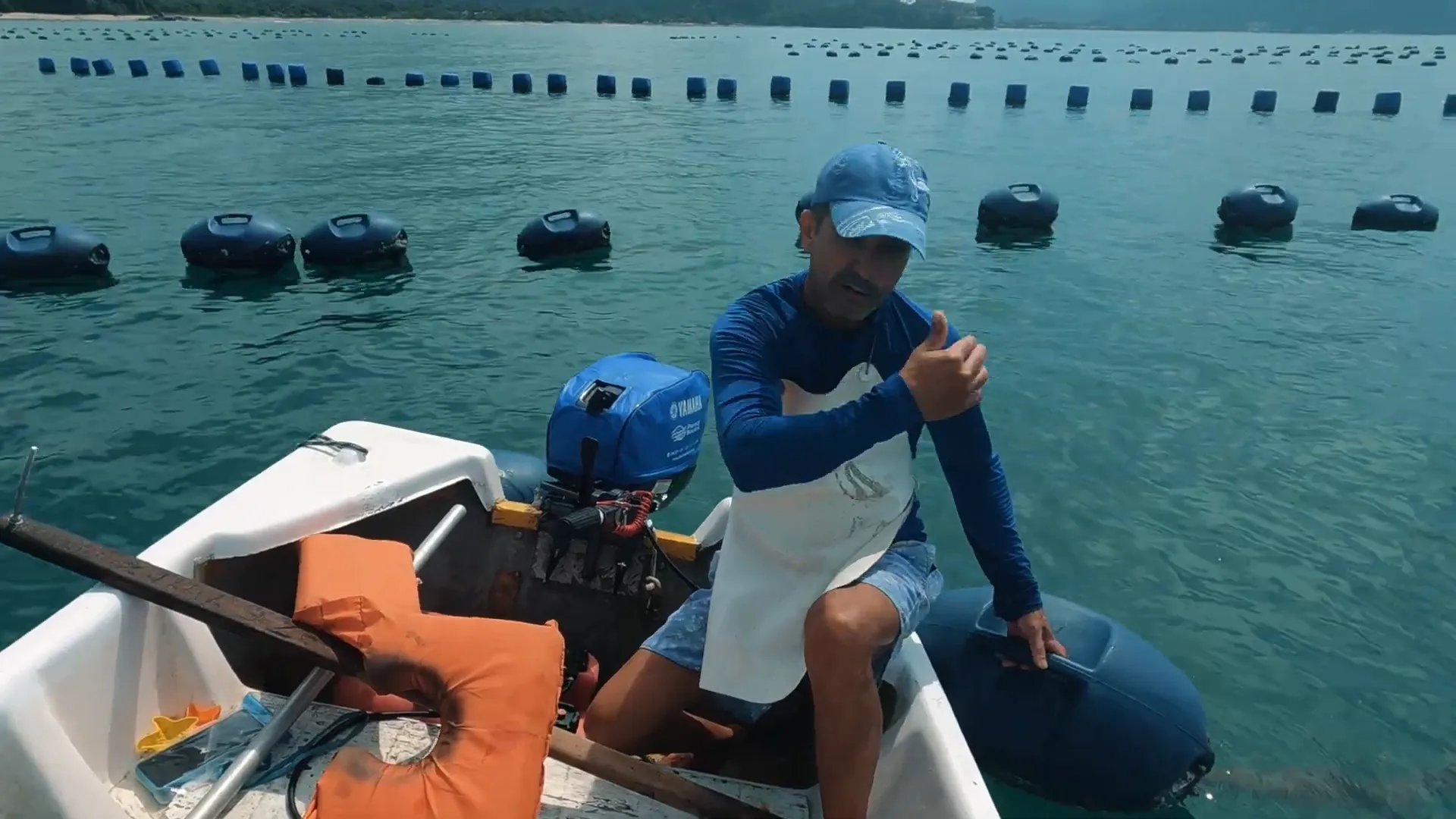 Fazenda de Mariscos na Ilha da Cocanha: Uma Experiência Única em Caraguatatuba 7 Estruturas flutuantes da fazenda de mariscos