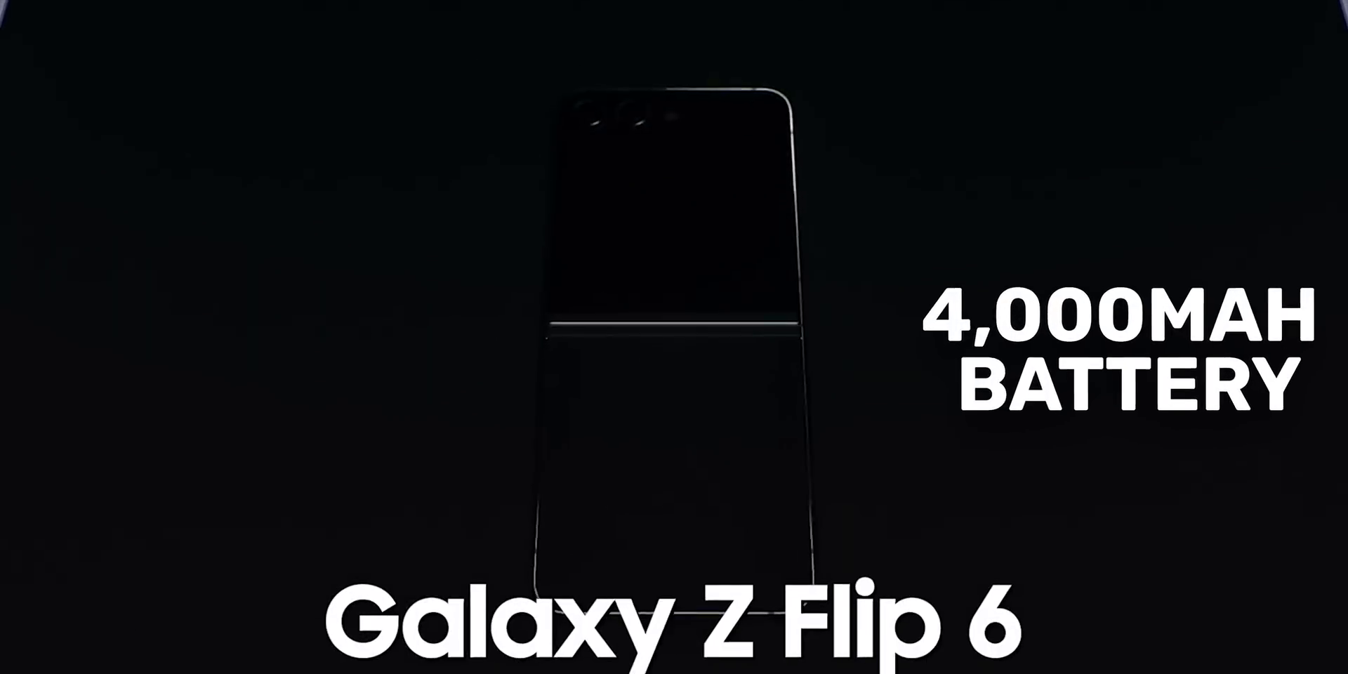 Battery life of Samsung Galaxy Z Flip 6