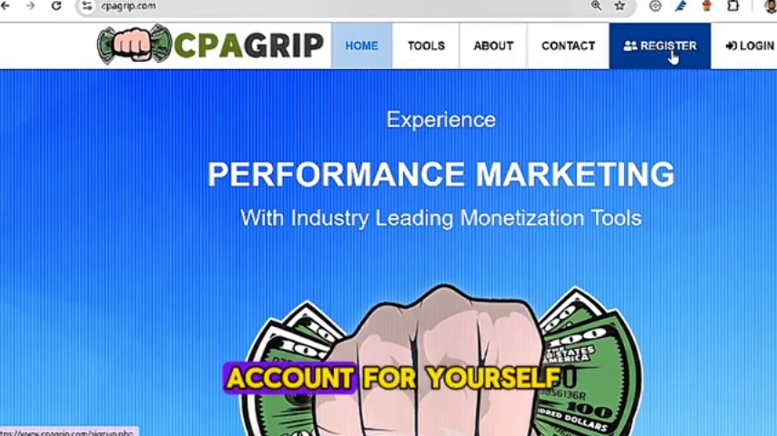 CPA Grip Registration Page