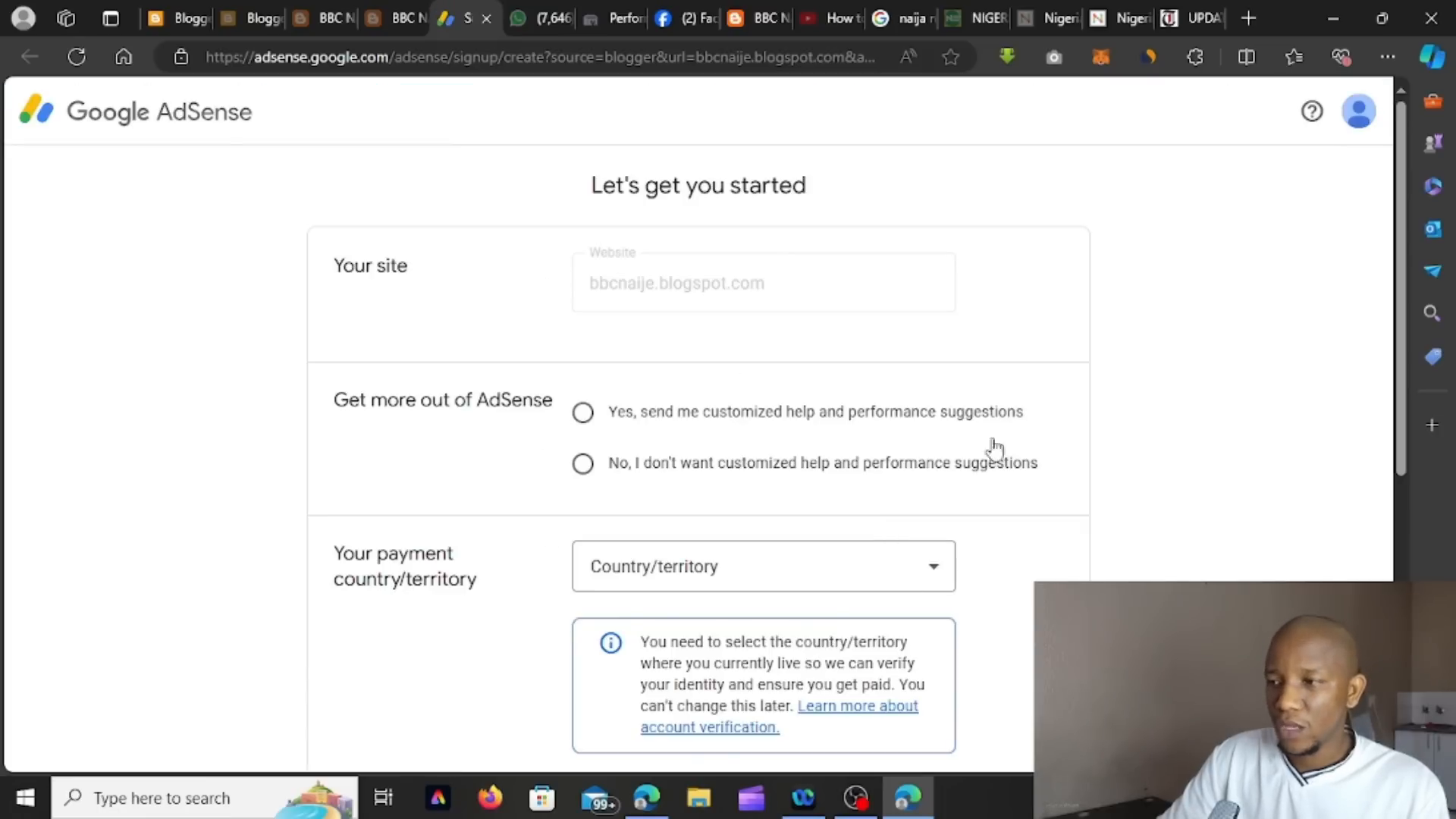 Monetizing Blog