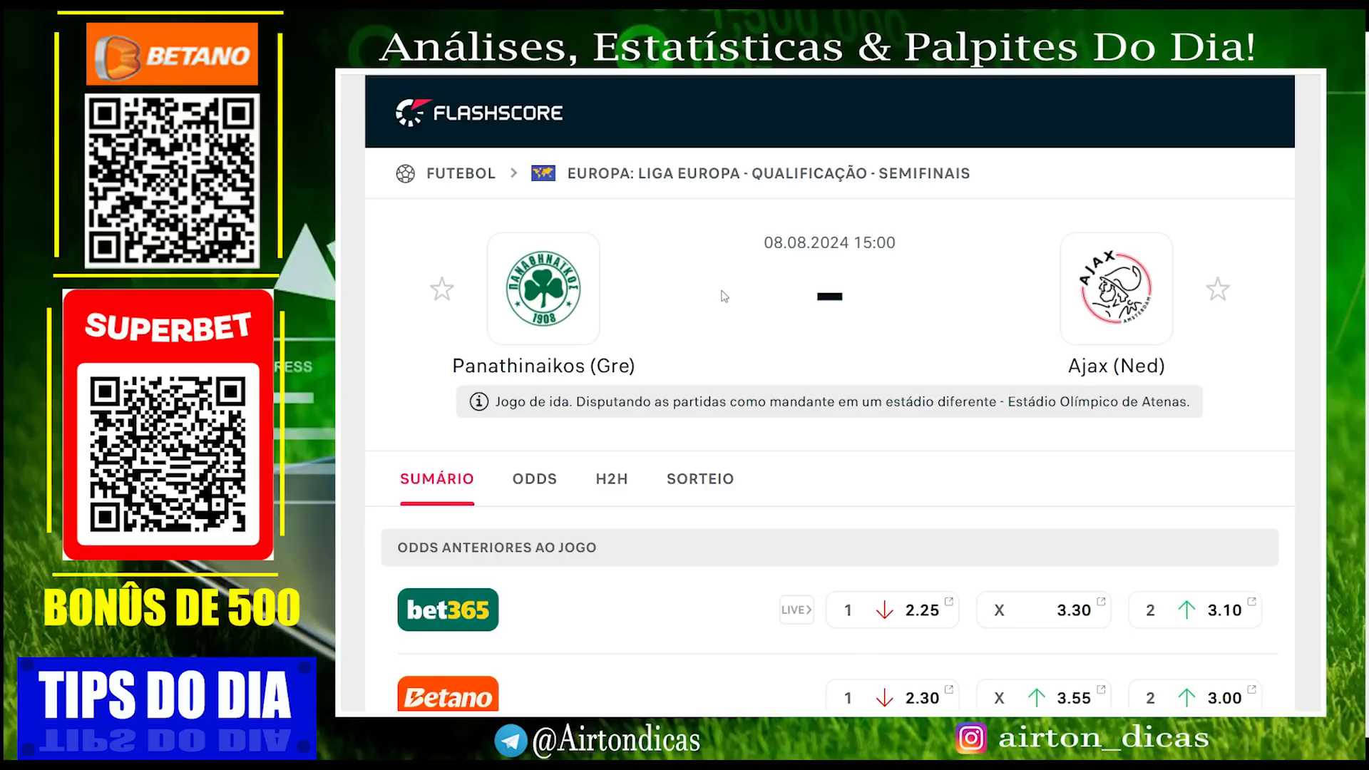 Panathinaikos vs Ajax