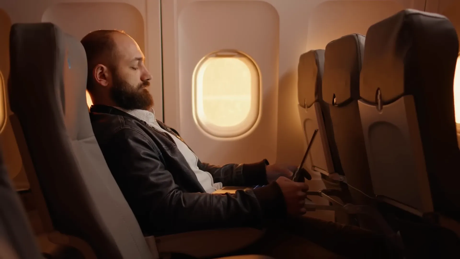 Booking a middle seat for extra space