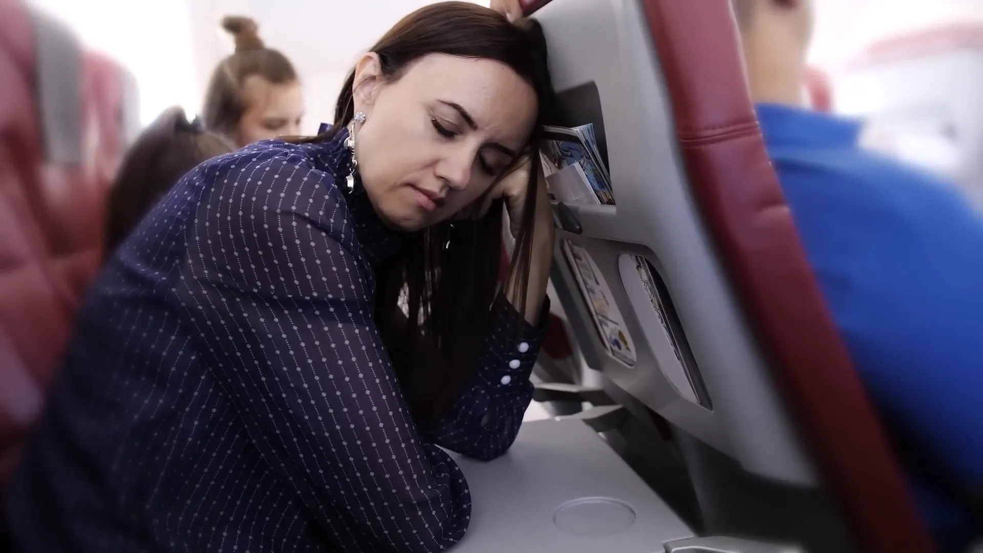 Choosing a special meal on the flight