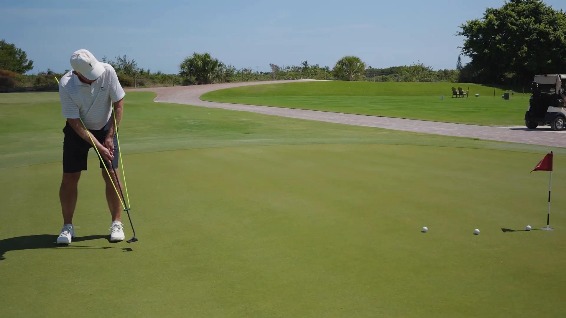 Traveling with the collapsible training aid