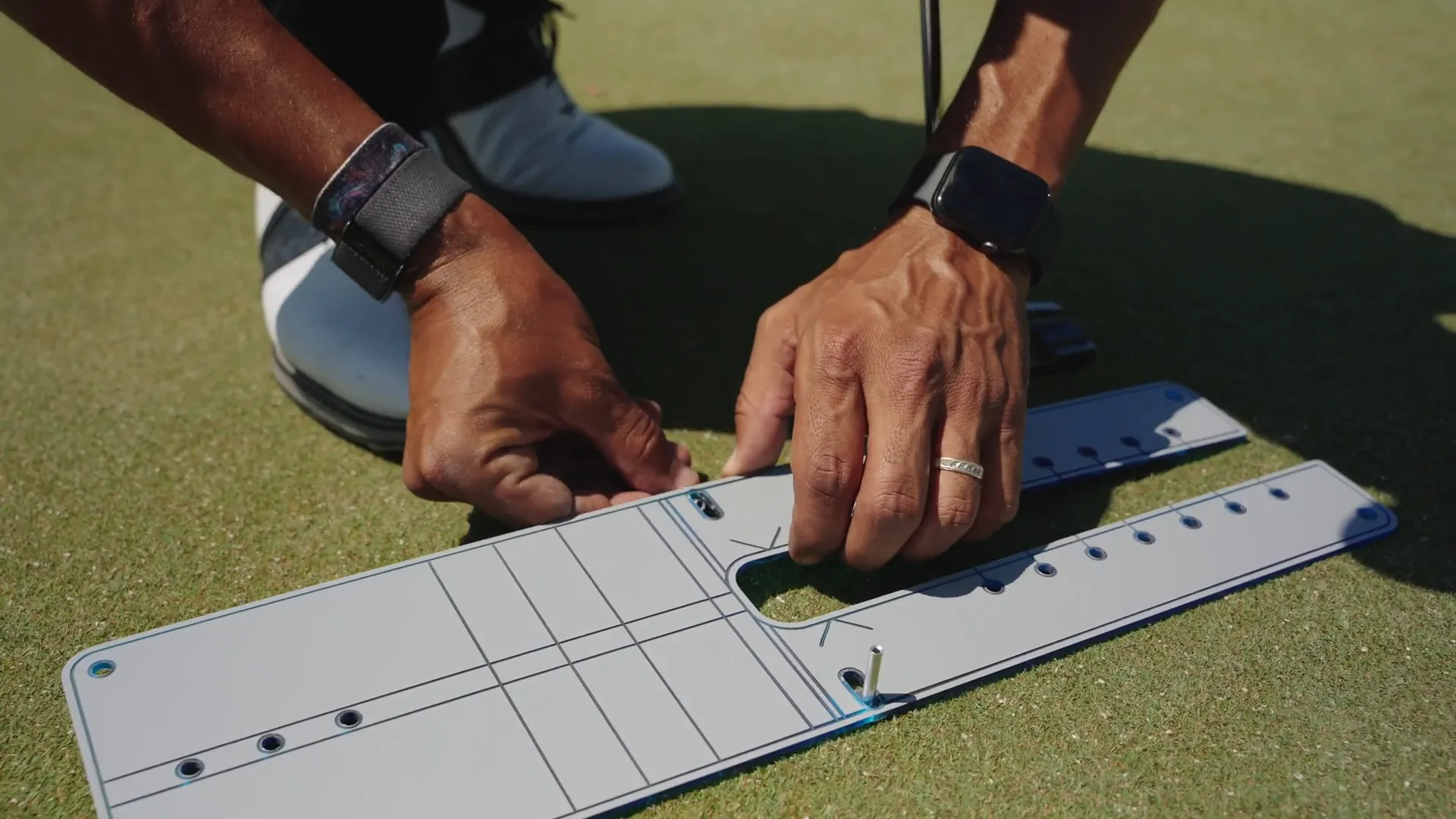 Gate Drill with True Blue Putting Mirror