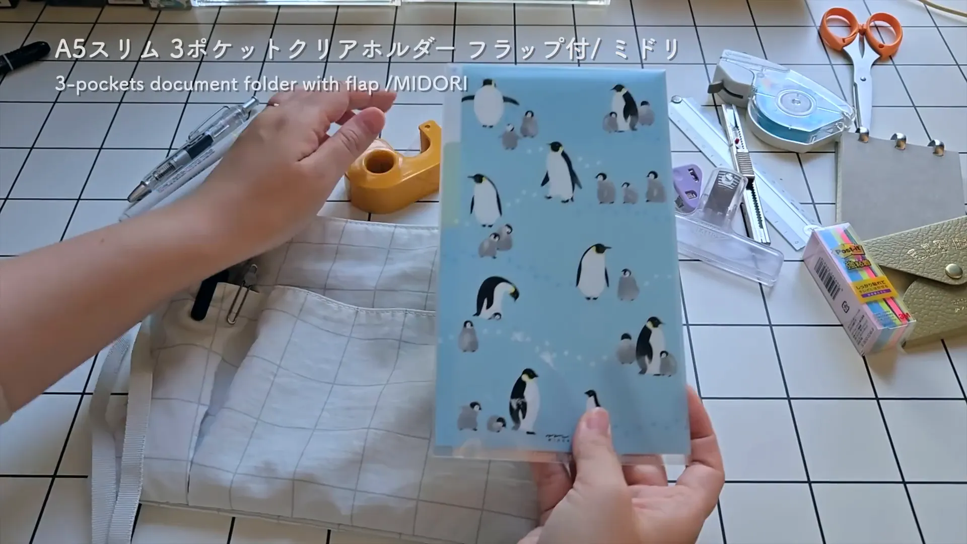 A5スリムクリアファイル