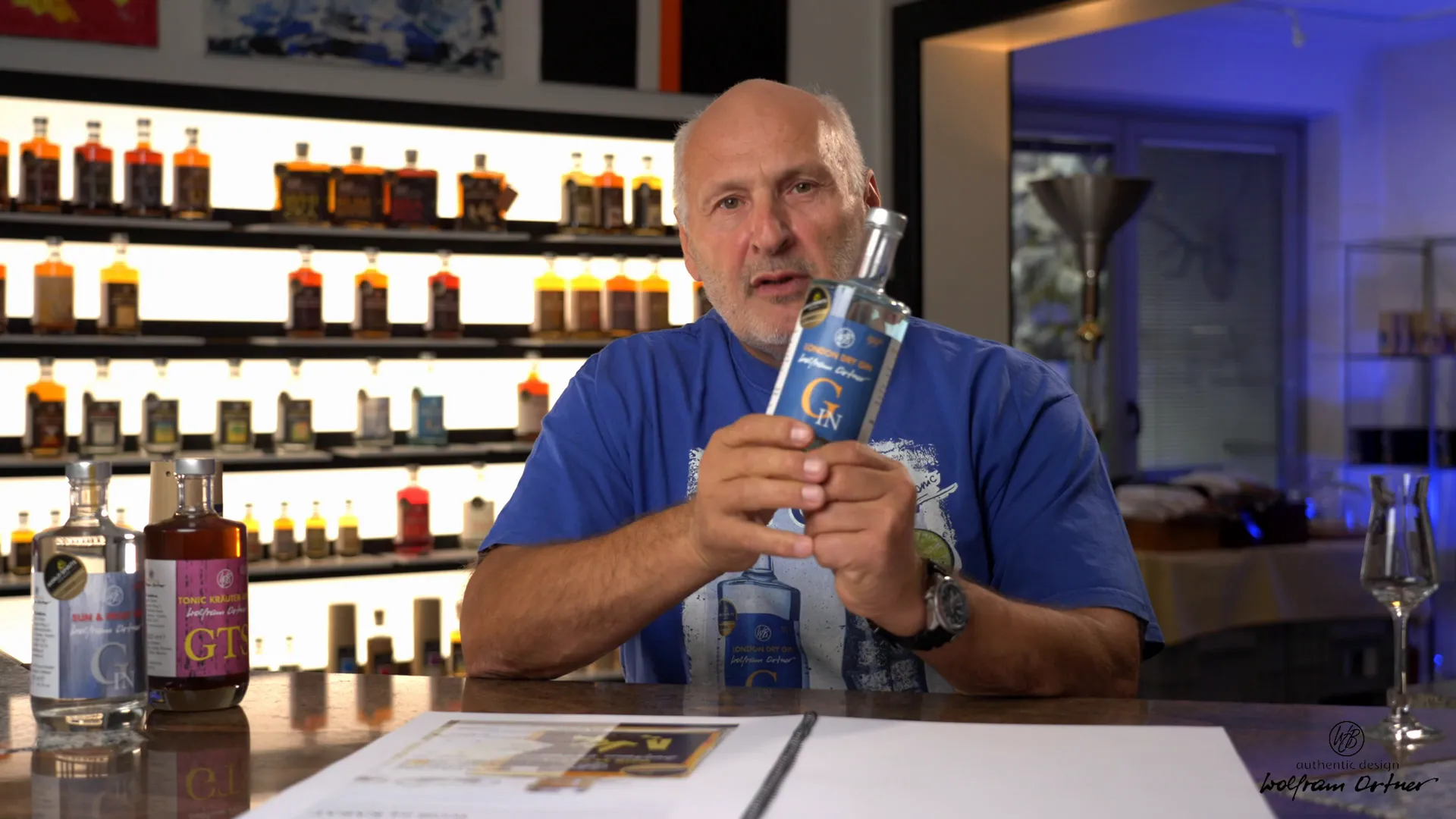 Wahl der Botanicals für Warp Gin