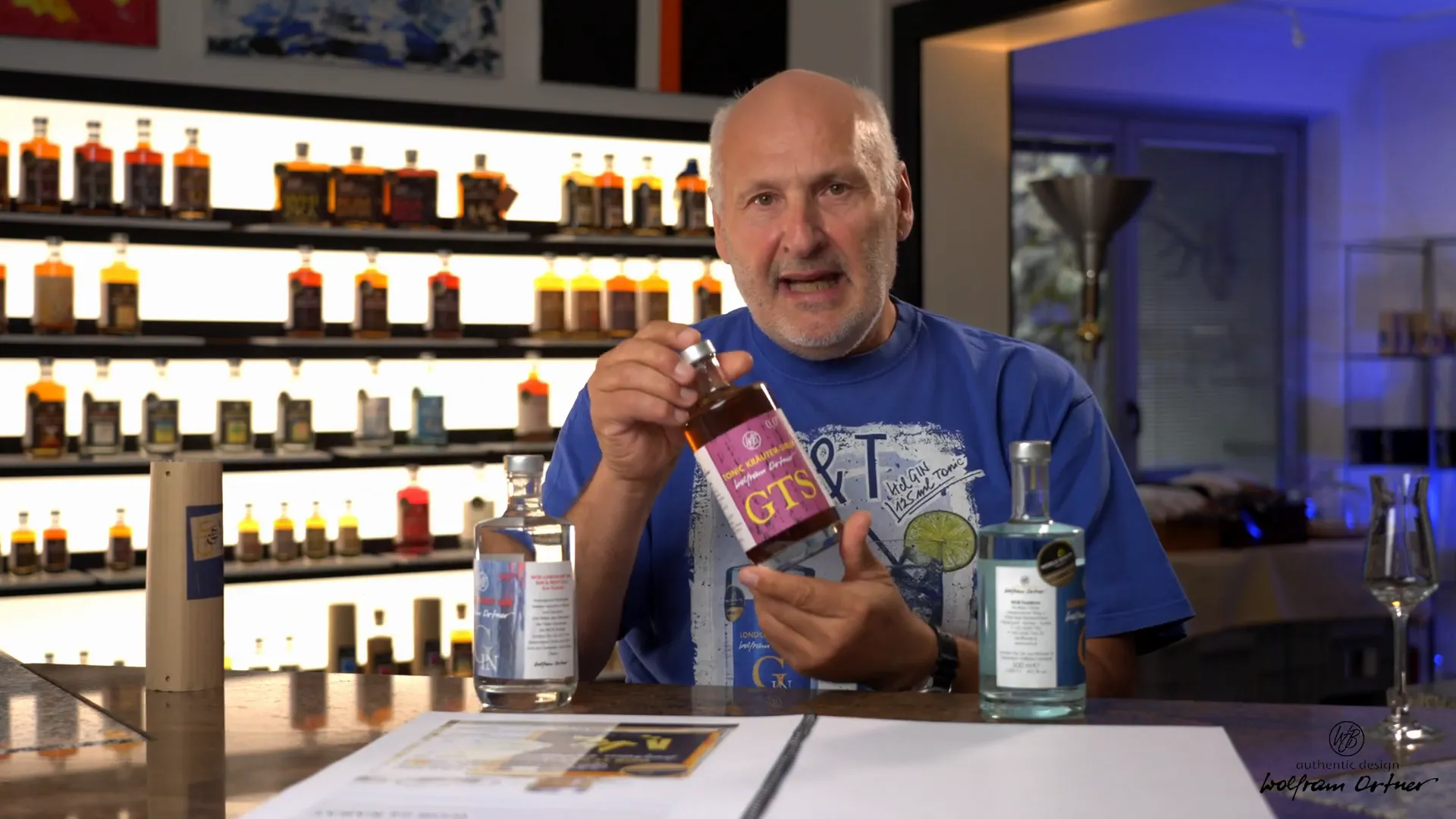 GTS Sirup zur einfachen Zubereitung von Gin Tonic