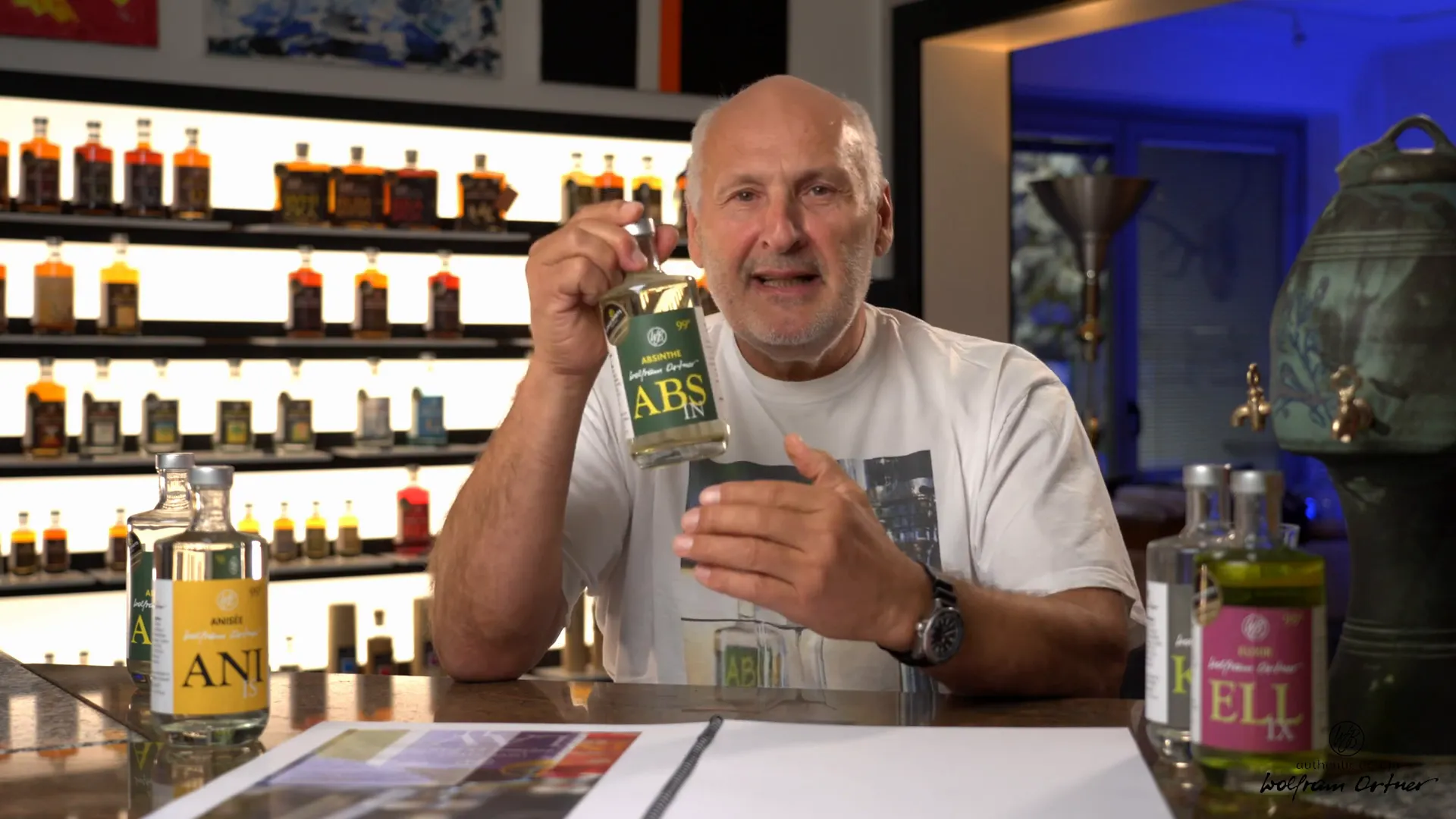 Absinth in der klassischen Vorbereitung