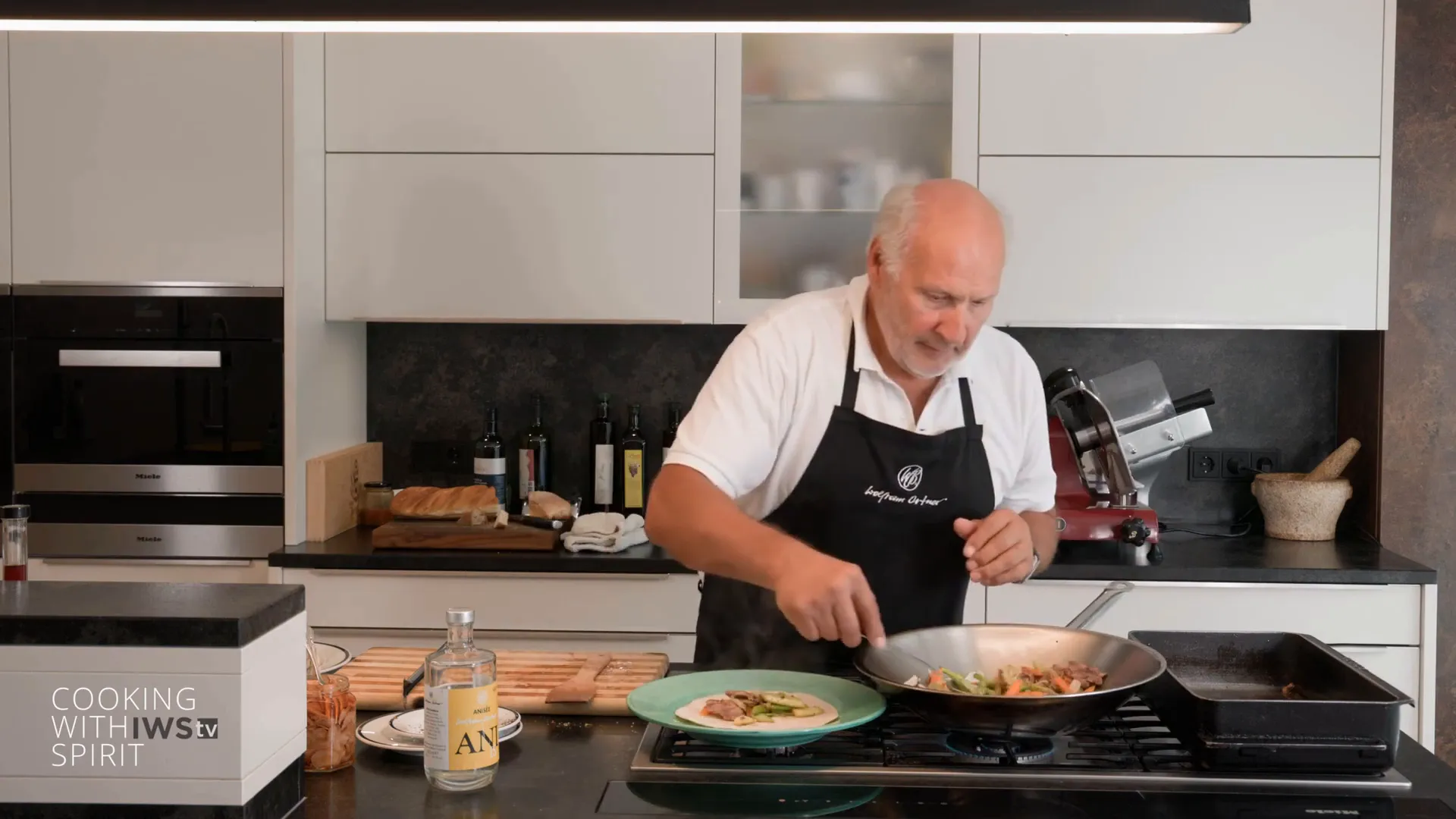 Heating tortilla wraps in the oven