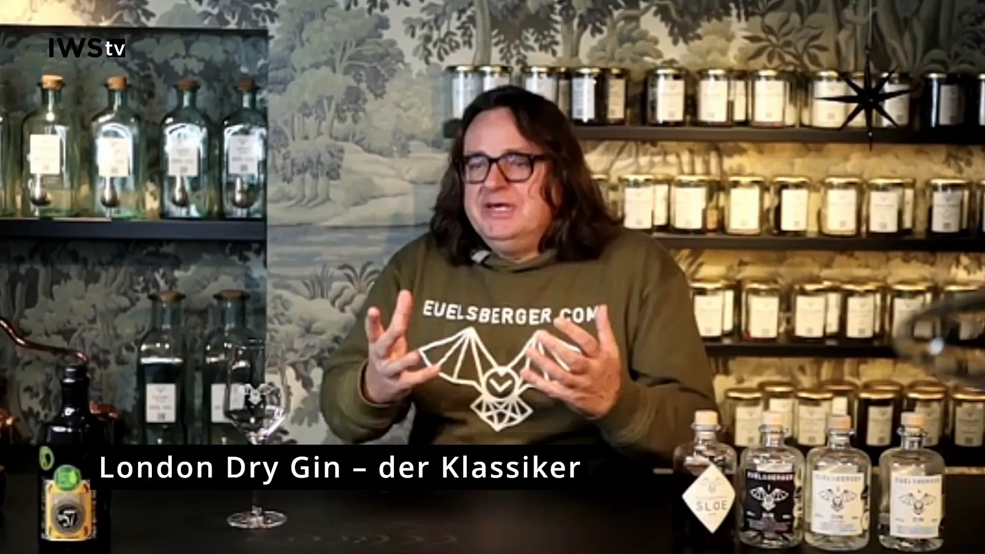 London Dry Gin mit Wacholder und klassischen Botanicals