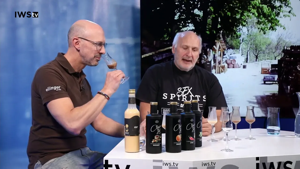 Pouring liqueur over vanilla ice cream suggestion