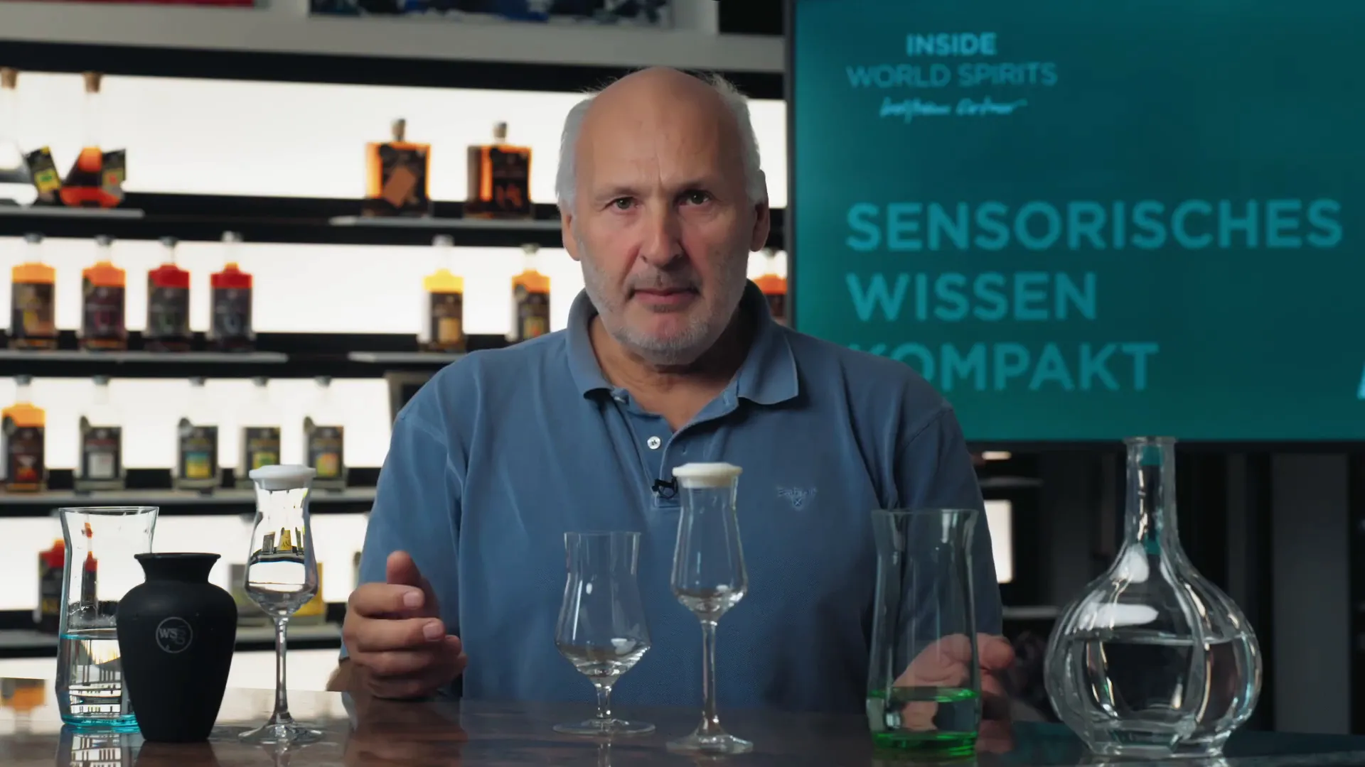 Sensorische Bewertung grüner Aromen in Spirituosen