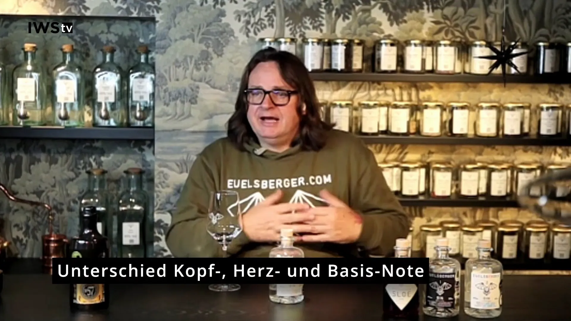 Erklärung der Gin-Sensorik: Kopf-, Herz- und Fußnoten