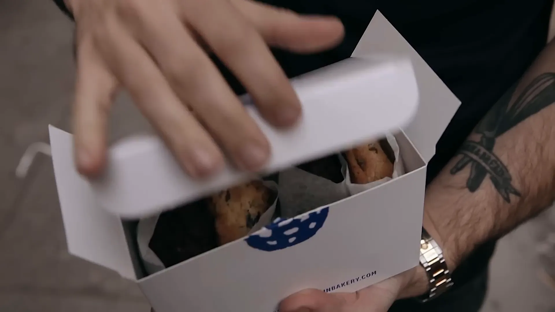 Levain Bakery cookies freshly purchased and ready to try