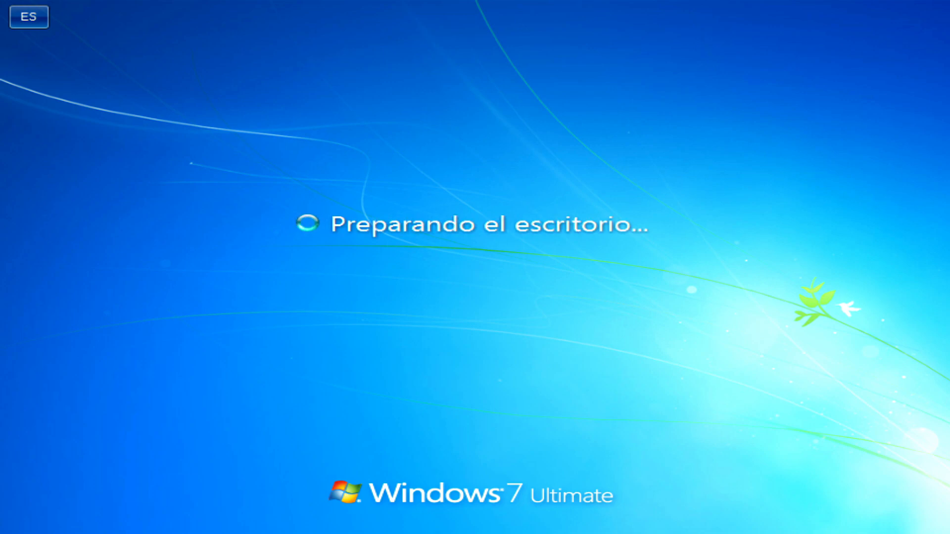 Configuración final de Windows 7