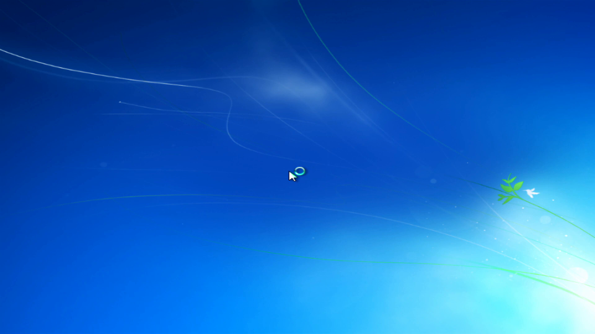 Pantalla de instalación de Windows 7