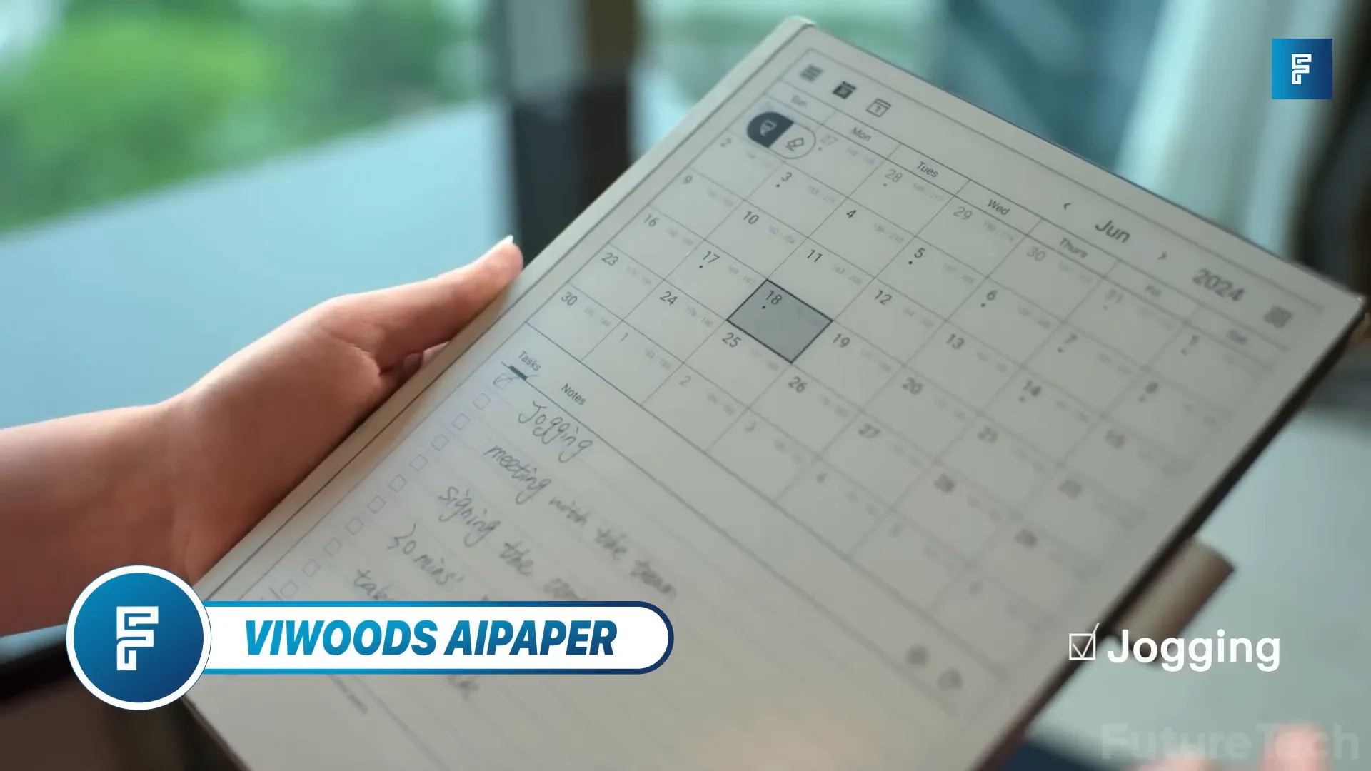 Viwoods AiPaper tablet display