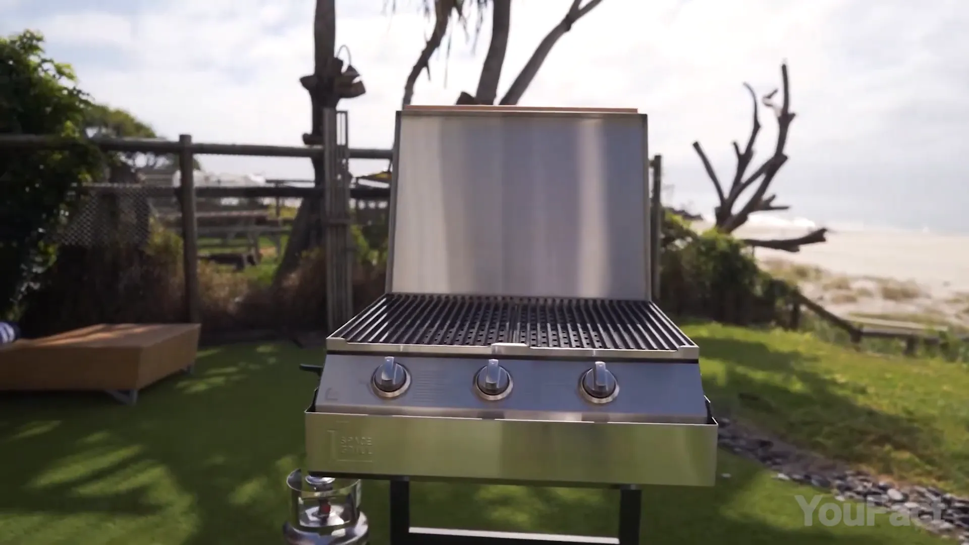 SpaceGrill 3 Burner BBQ