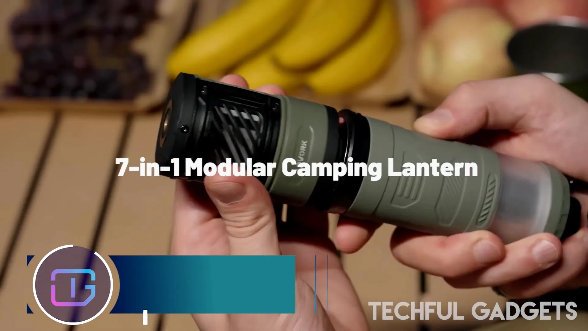Lor 7-in-1 camping lantern features