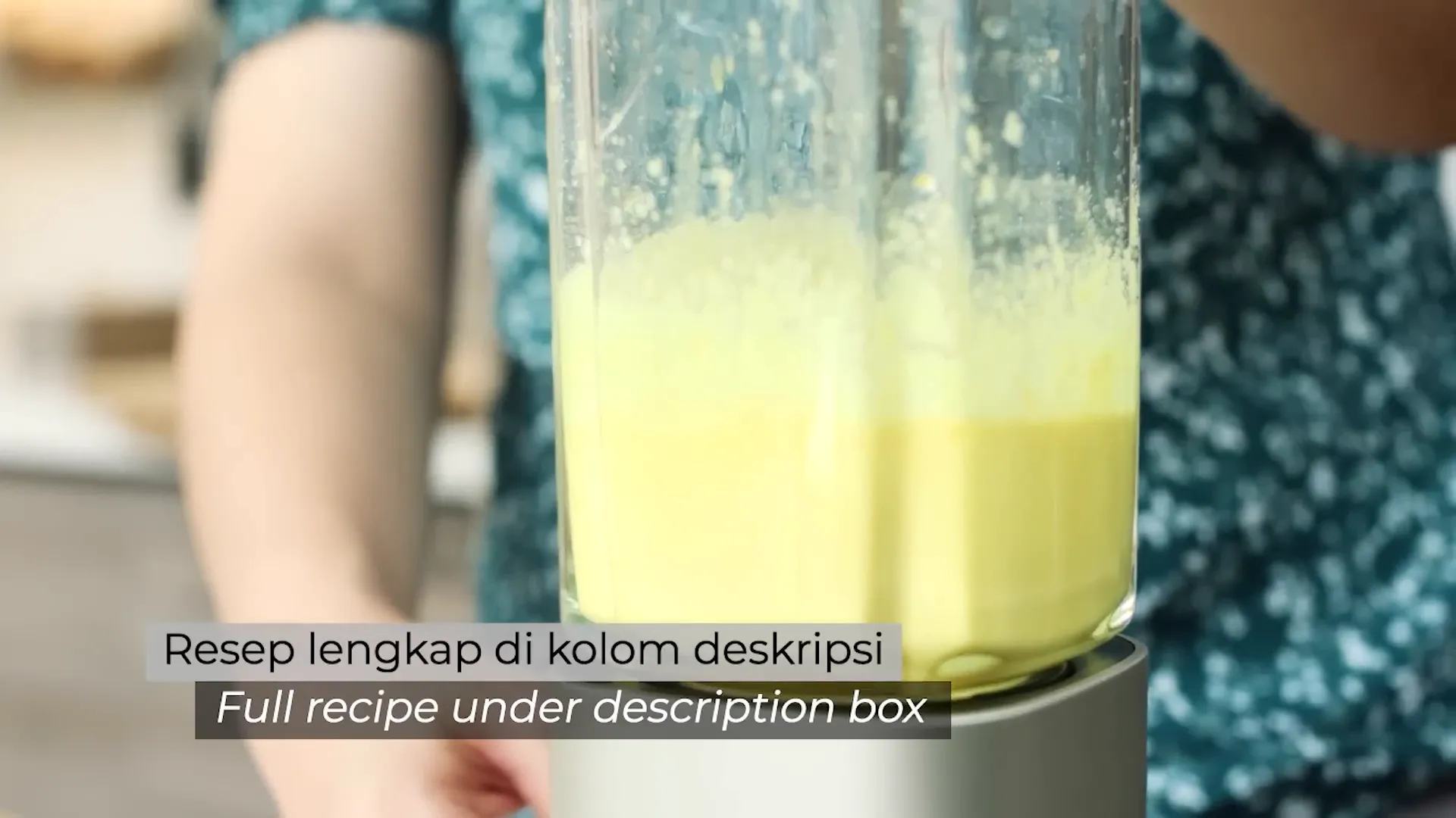 Proses blender bumbu halus ayam rica-rica