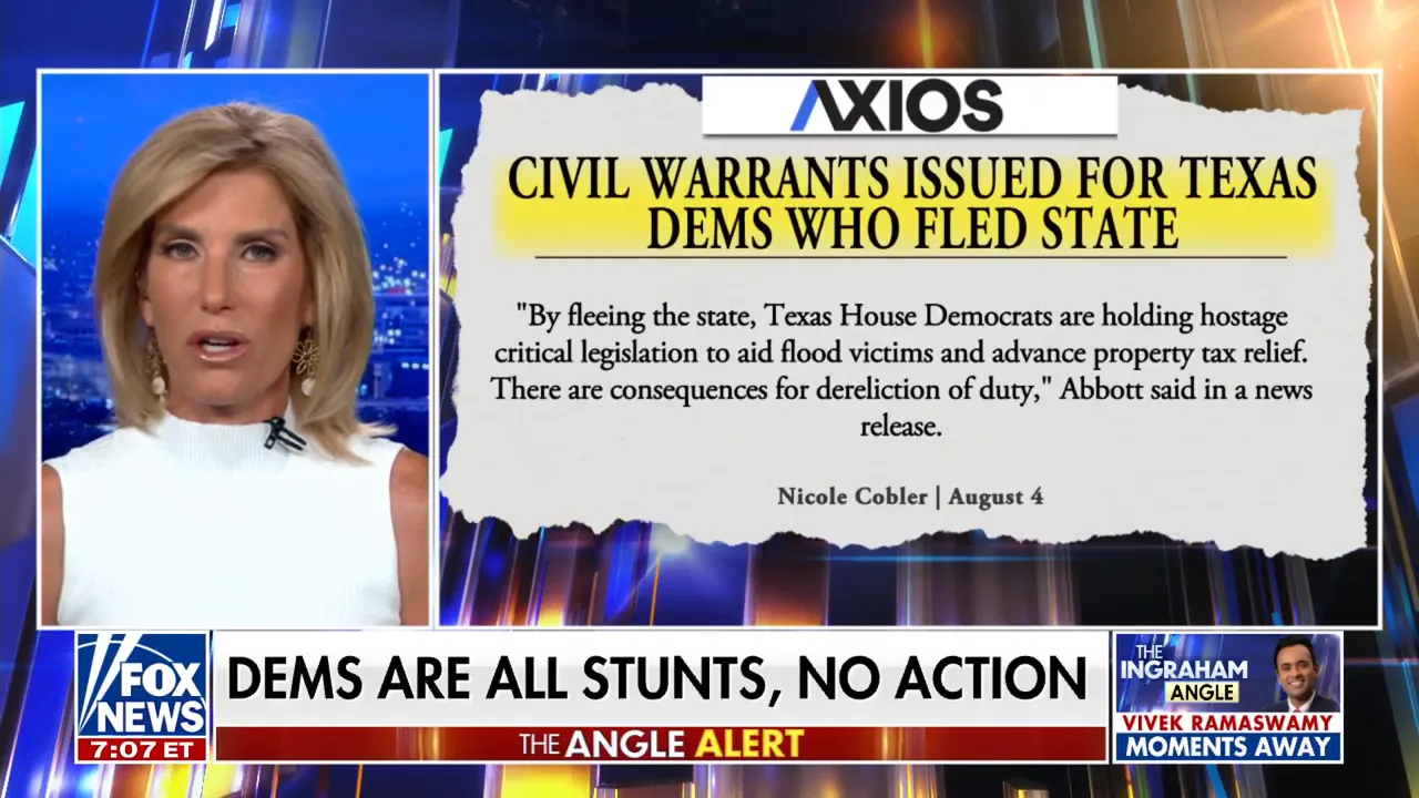 Texas Democrats leaving the state to block a vote