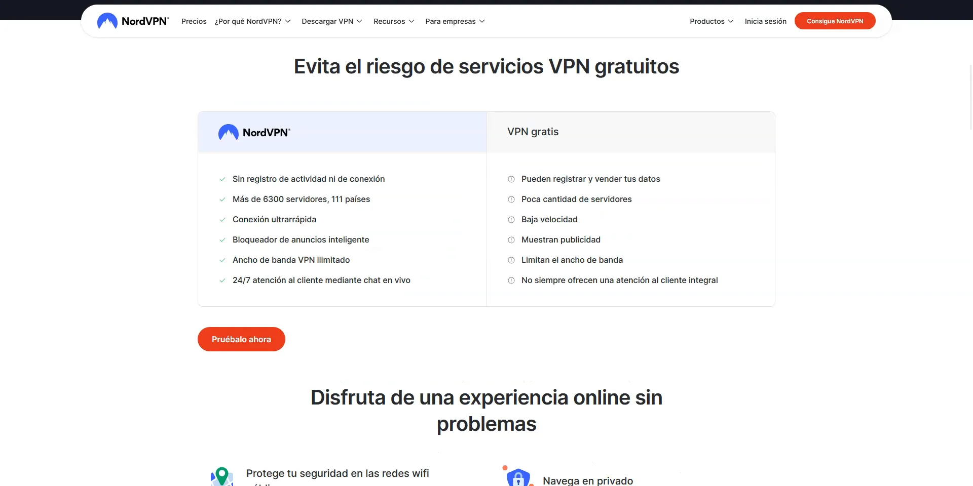 Desventajas de VPNs gratuitas