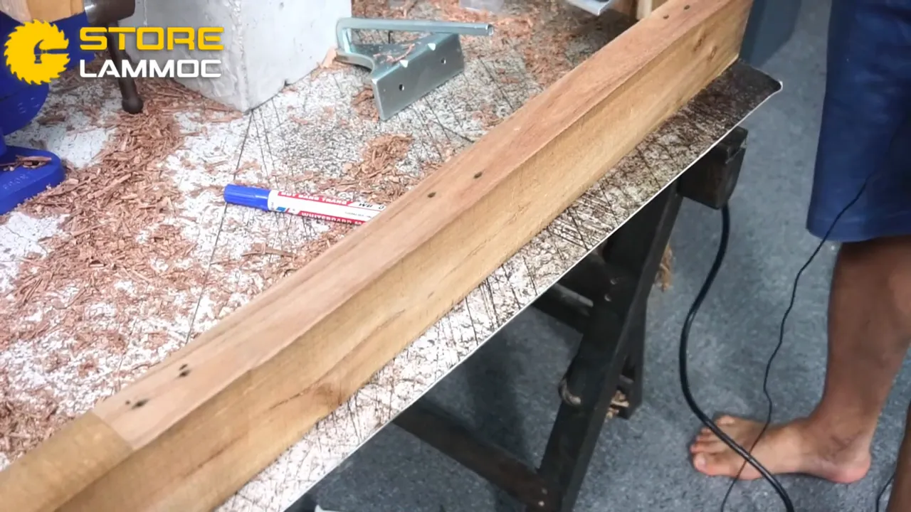 Kết quả sau khi bào: bề mặt phẳng, mịn