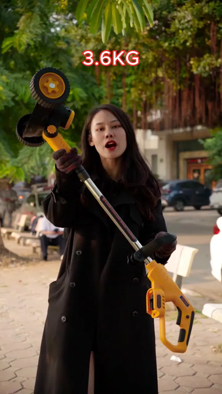 Thiết kế nhỏ gọn của máy cắt cỏ Hukan