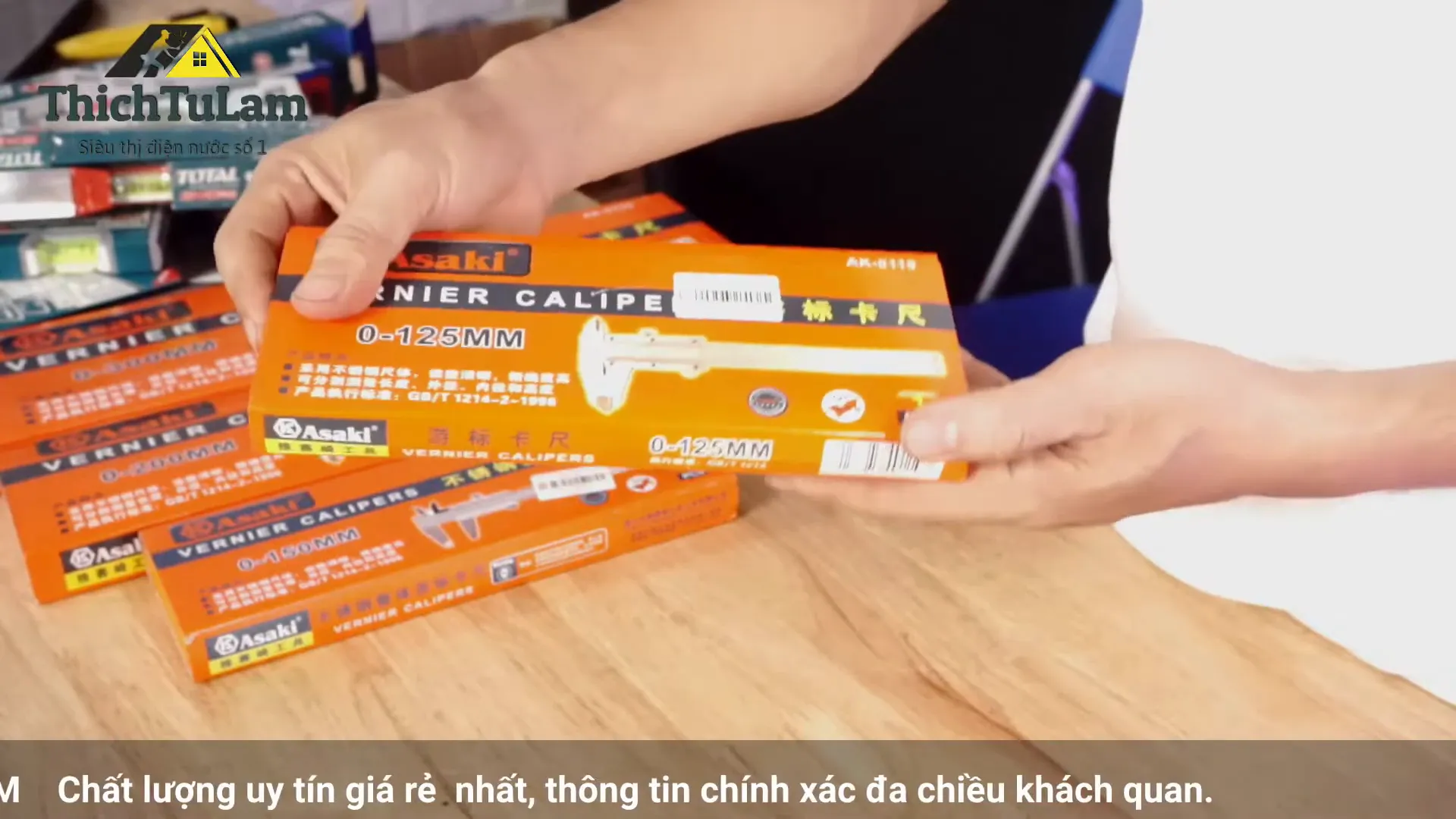 Thước cặp Asaki 125mm
