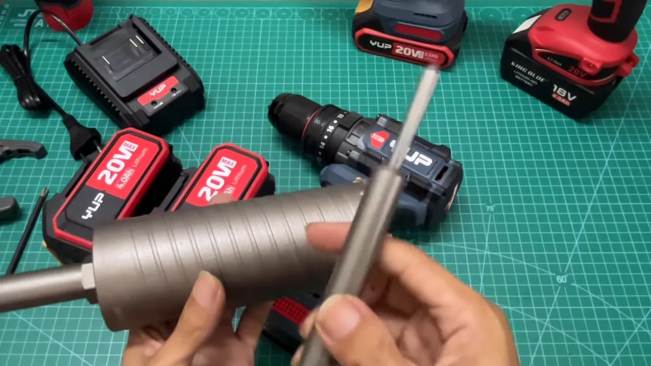 Mũi rút lõi đường kính 63 kèm đầu định tâm