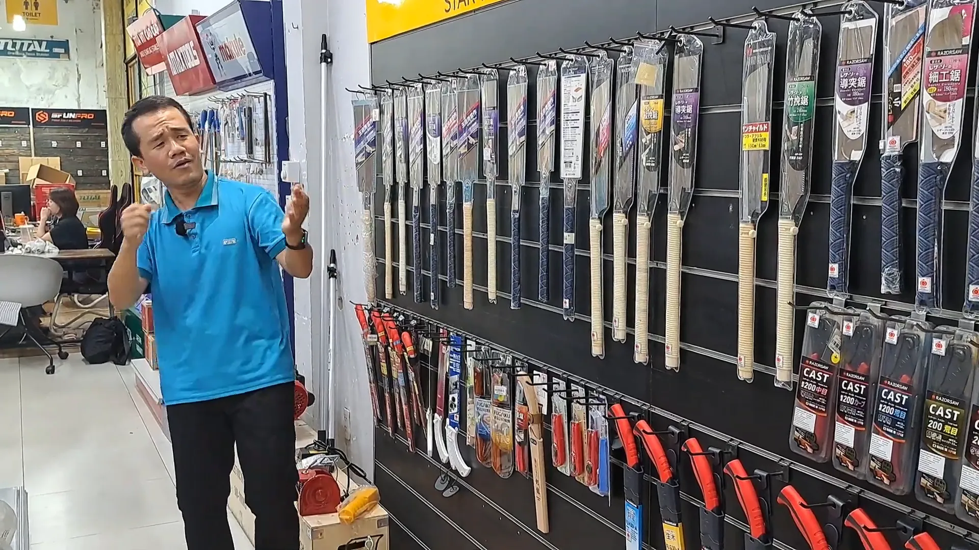 Cảm giác sử dụng cưa gỗ Nhật Bản
