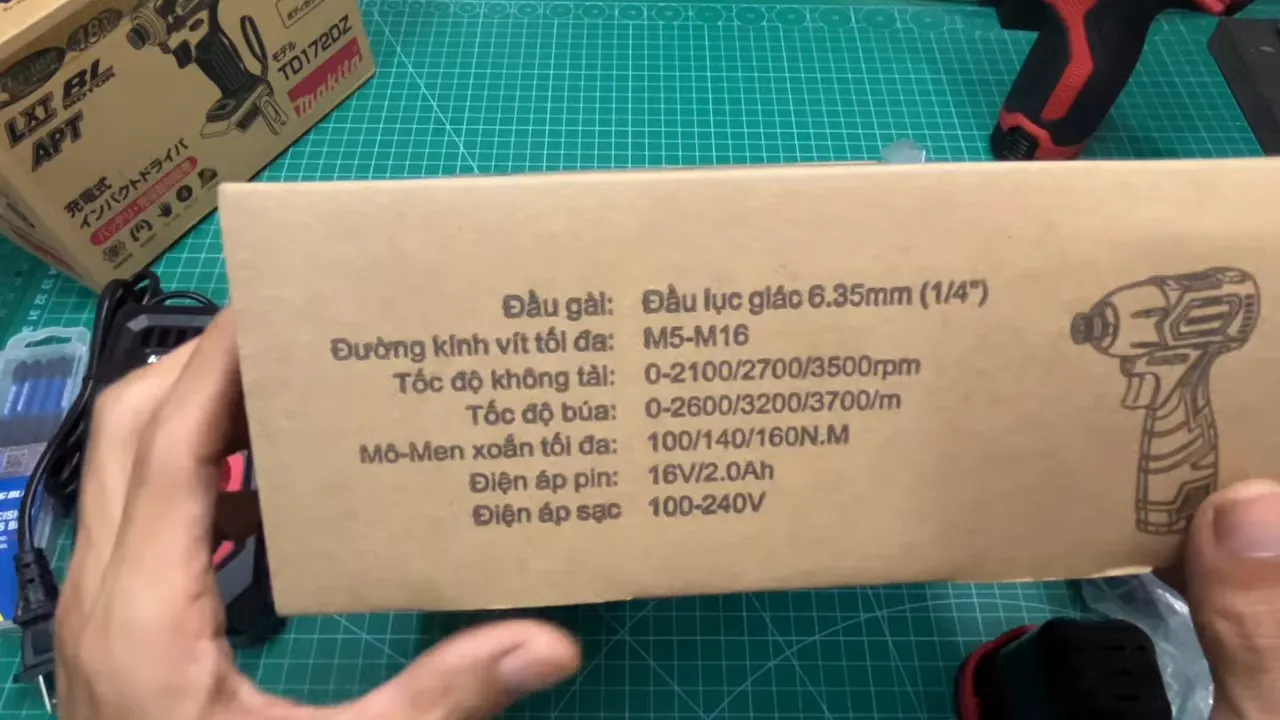 Thông số kỹ thuật cơ bản và tem bảo hành Kingblue