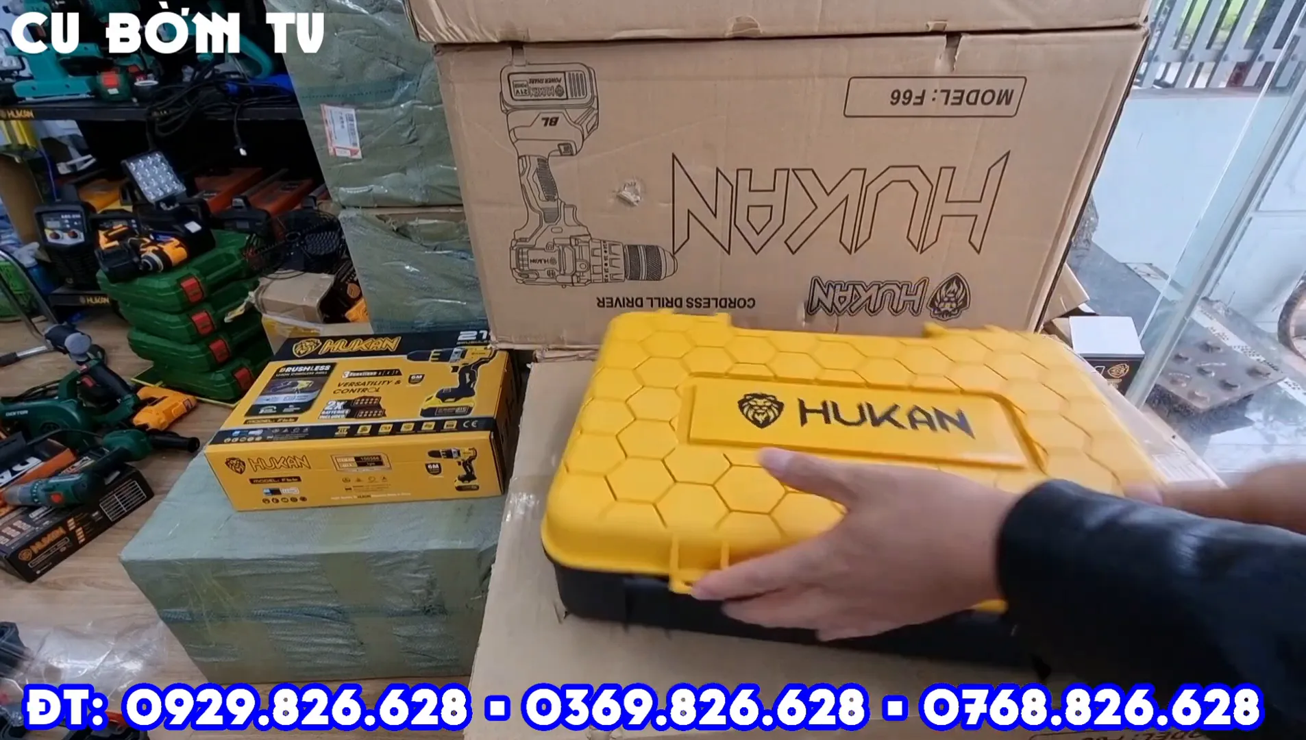 Hộp đựng sản phẩm Hukan f88