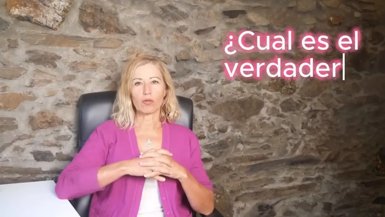 María Citara iniciando el discurso