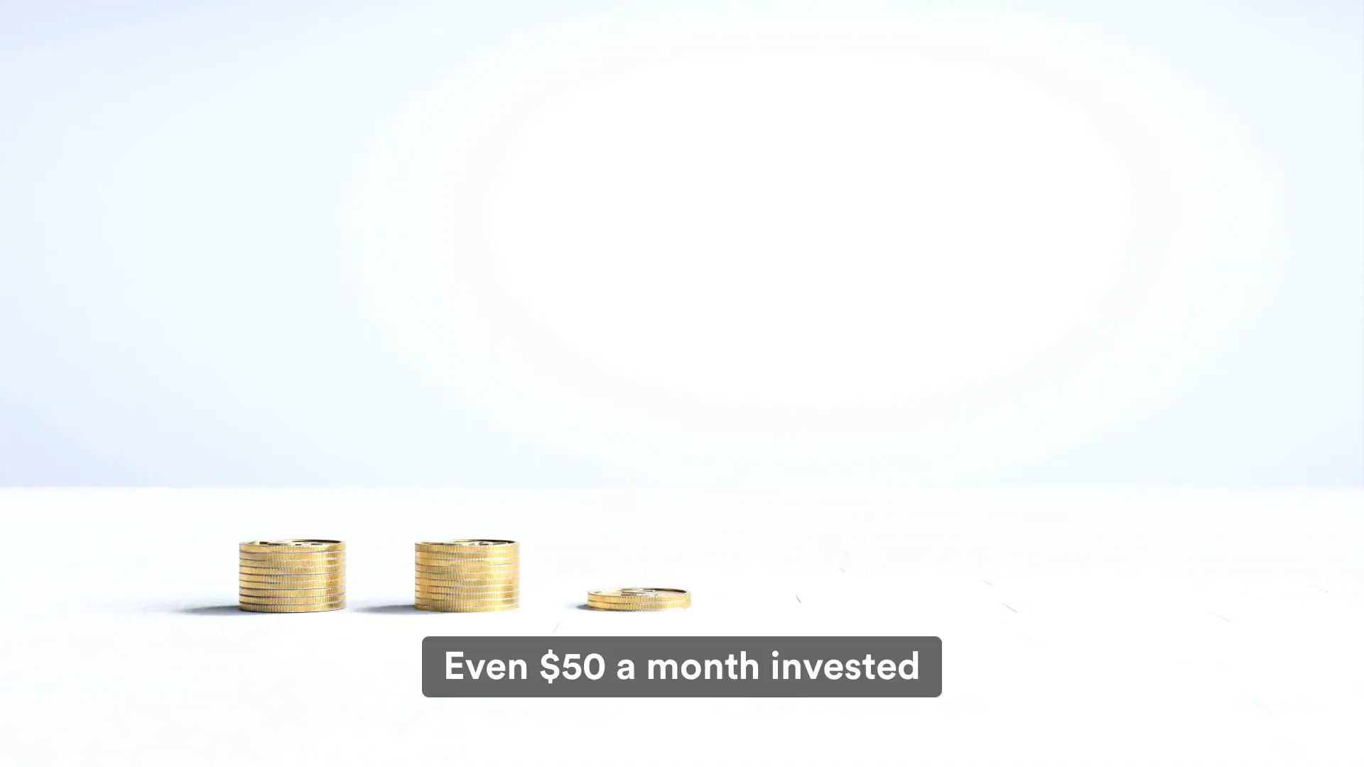 Illustration of compound growth in investing