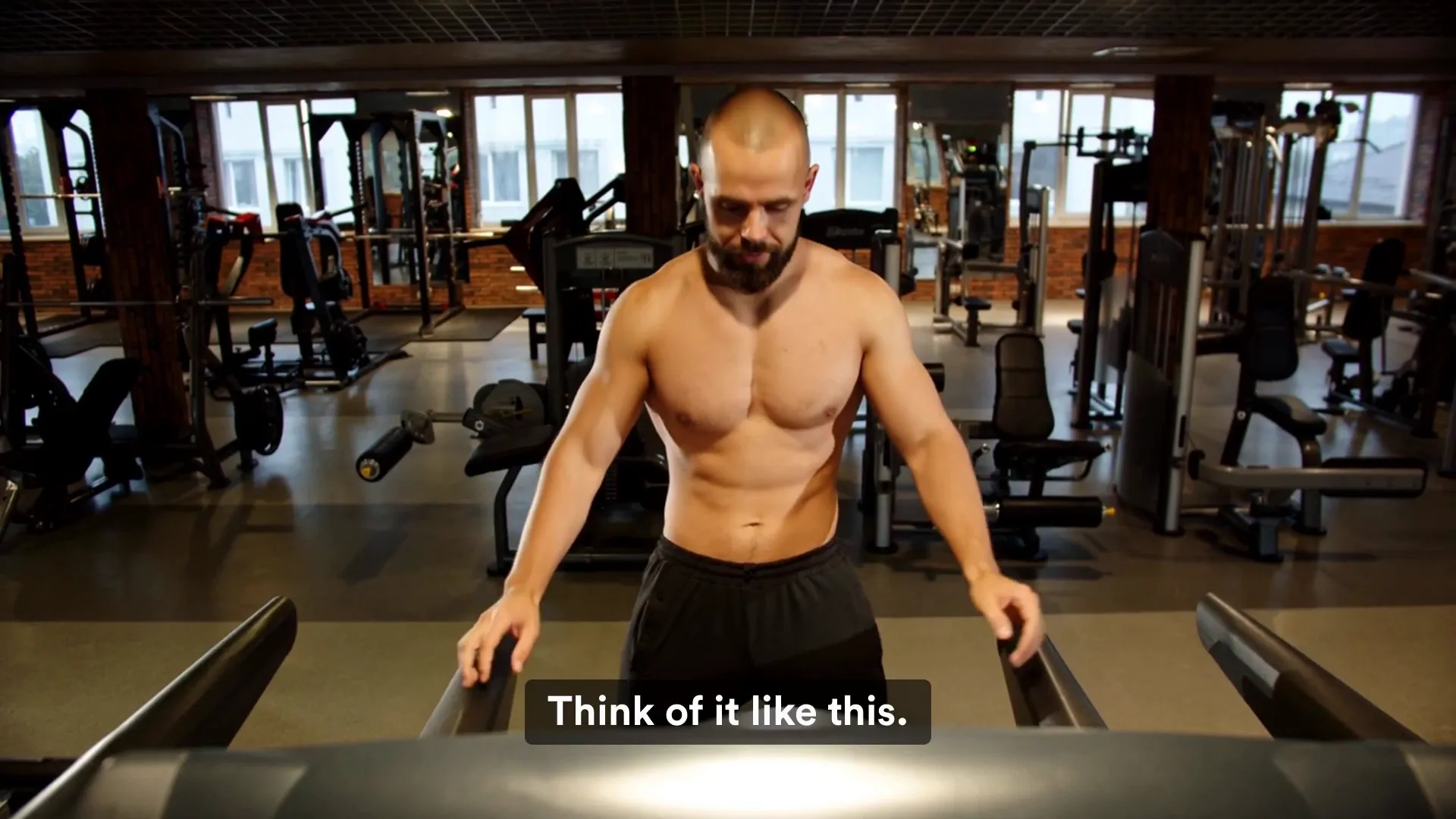 Treadmill analogy for inflation vs interest