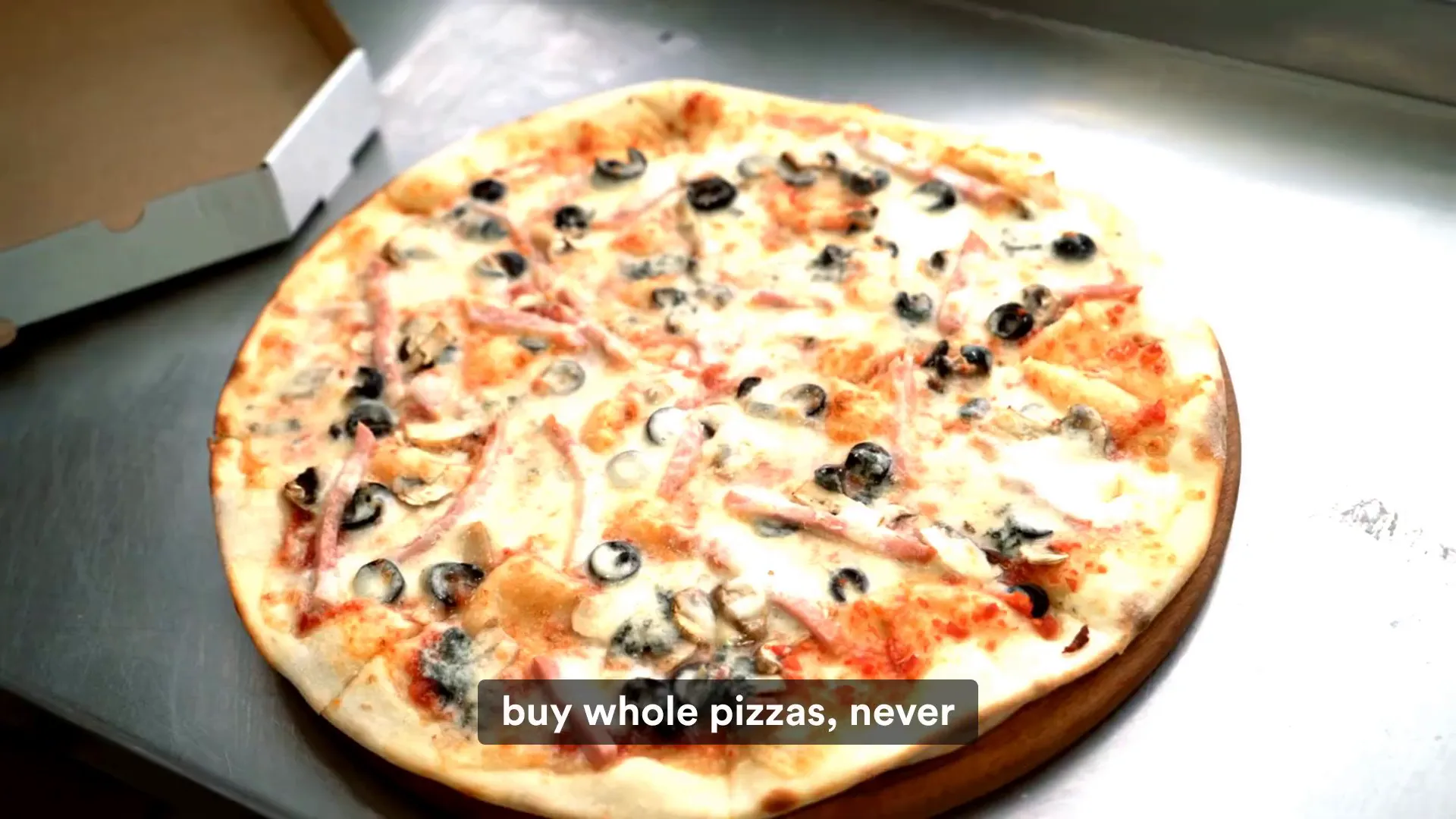 Whole pizza versus pizza slices analogy for stocks