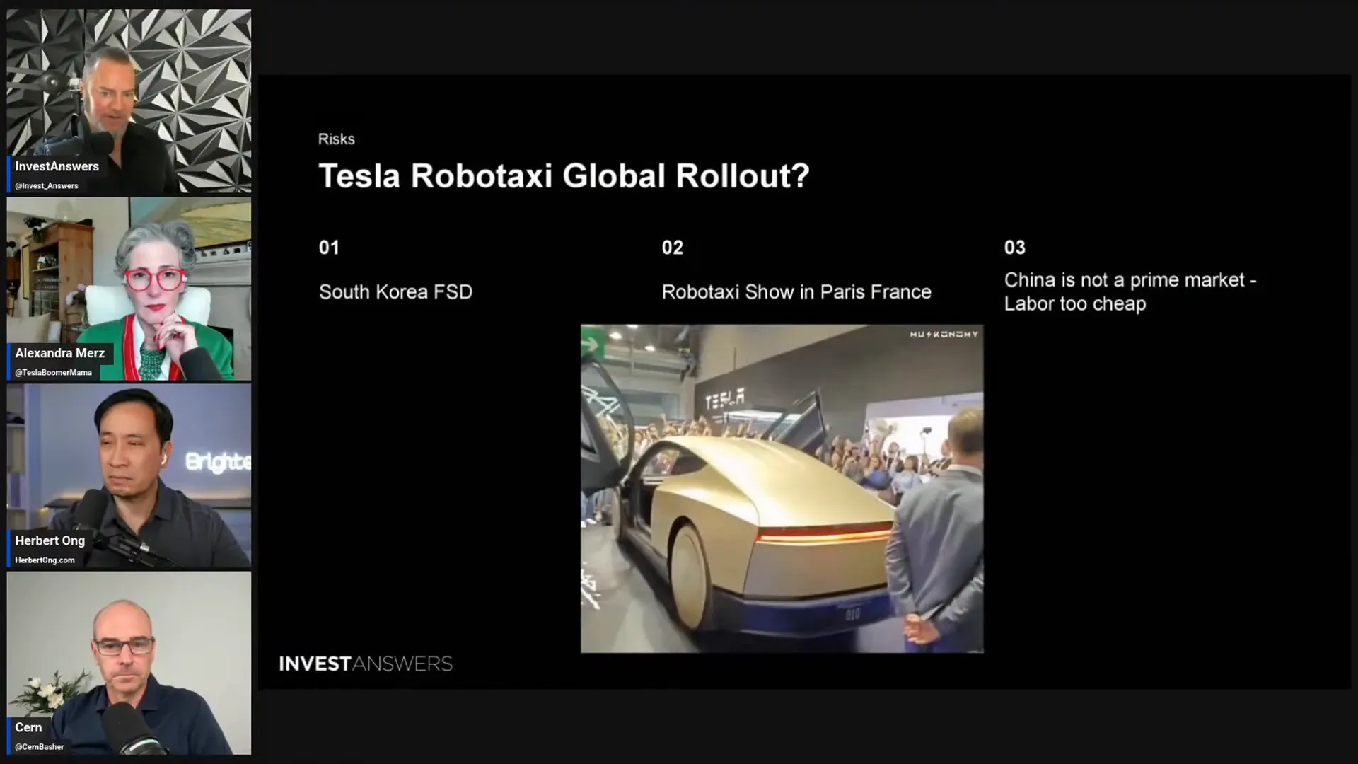 Global markets and regulatory challenges for Tesla Robotaxi