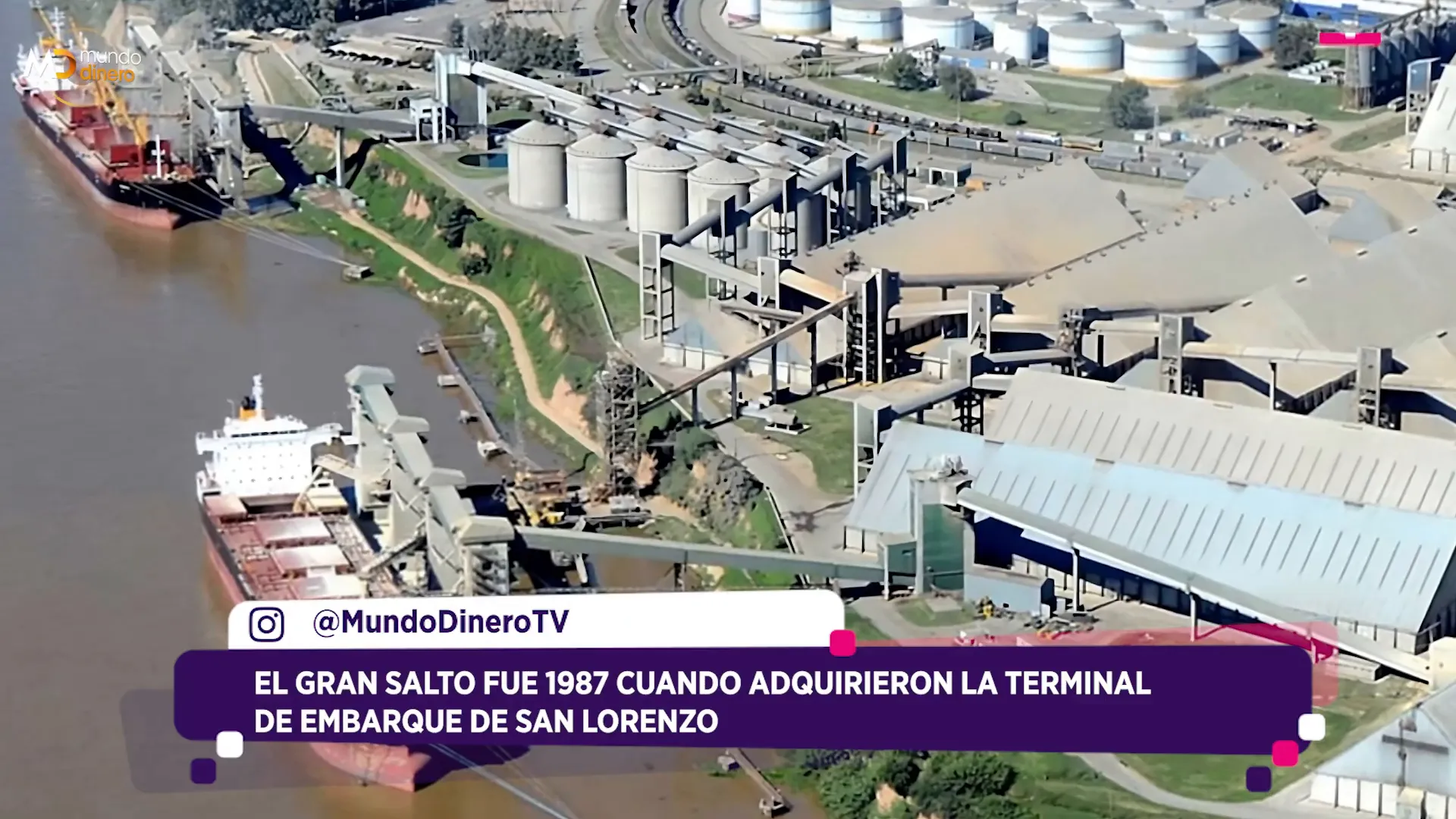 Terminal de embarque de San Lorenzo, base principal de Vicentn