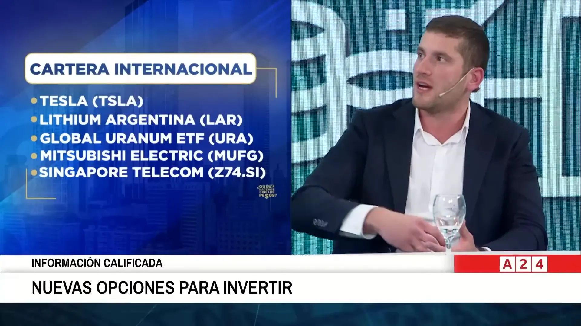 Lista de activos internacionales recomendados por Gustavo Garday
