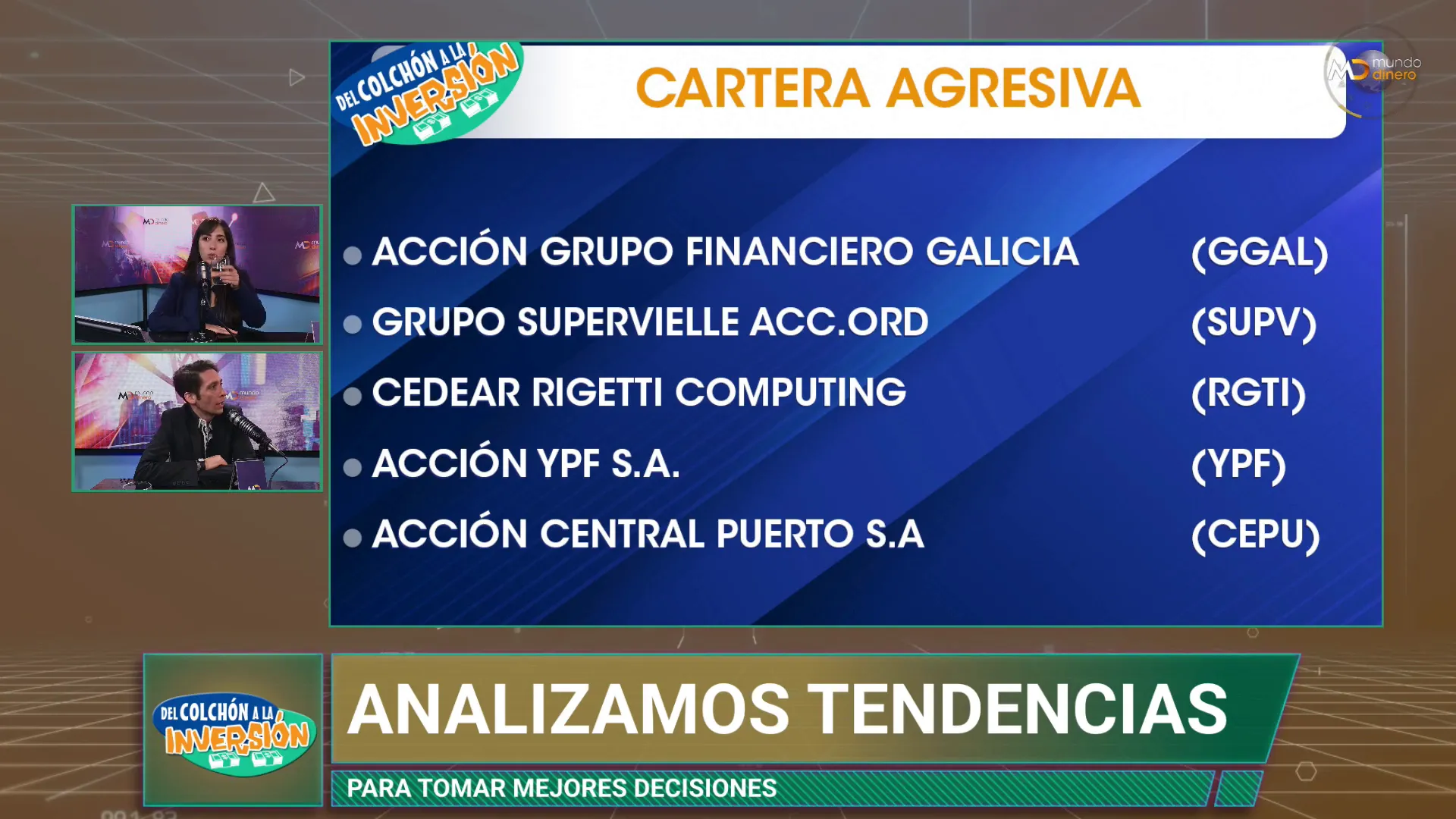 Recomendacin de bancos locales y apuesta a largo plazo