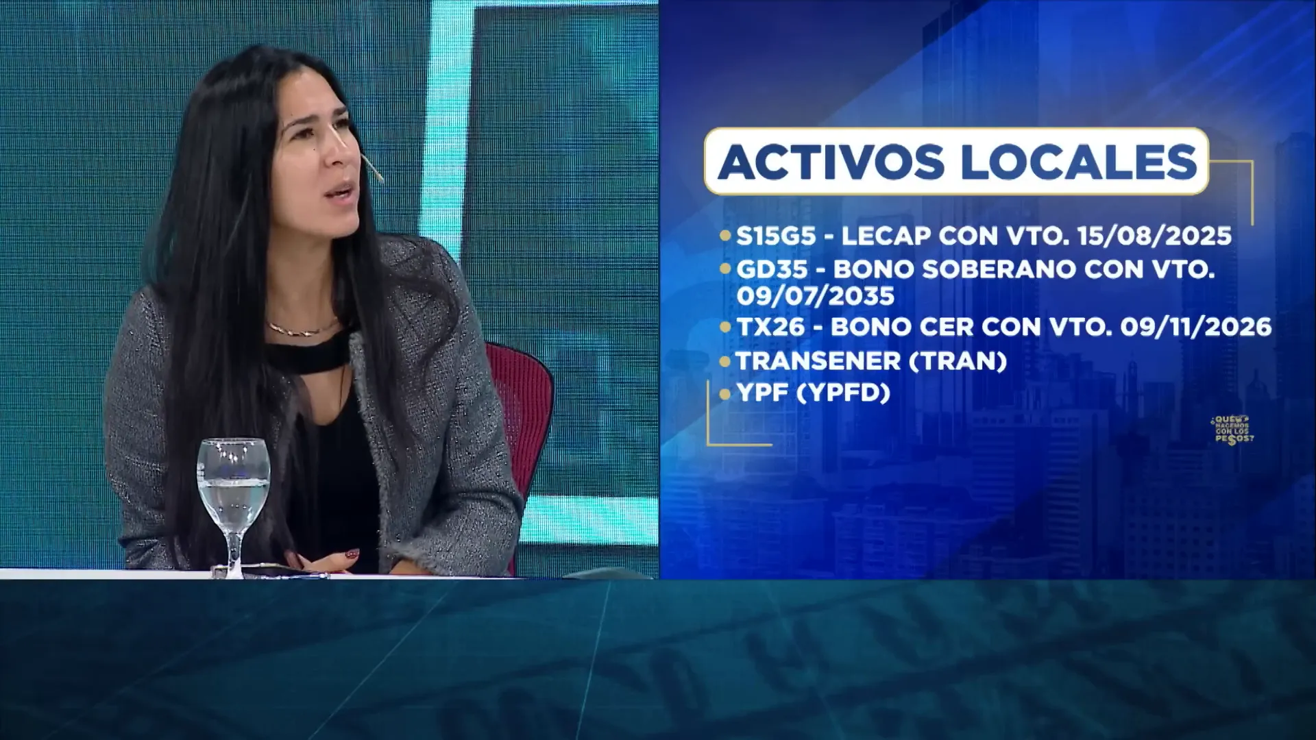 Cartera de inversin en Argentina, grfico y anlisis