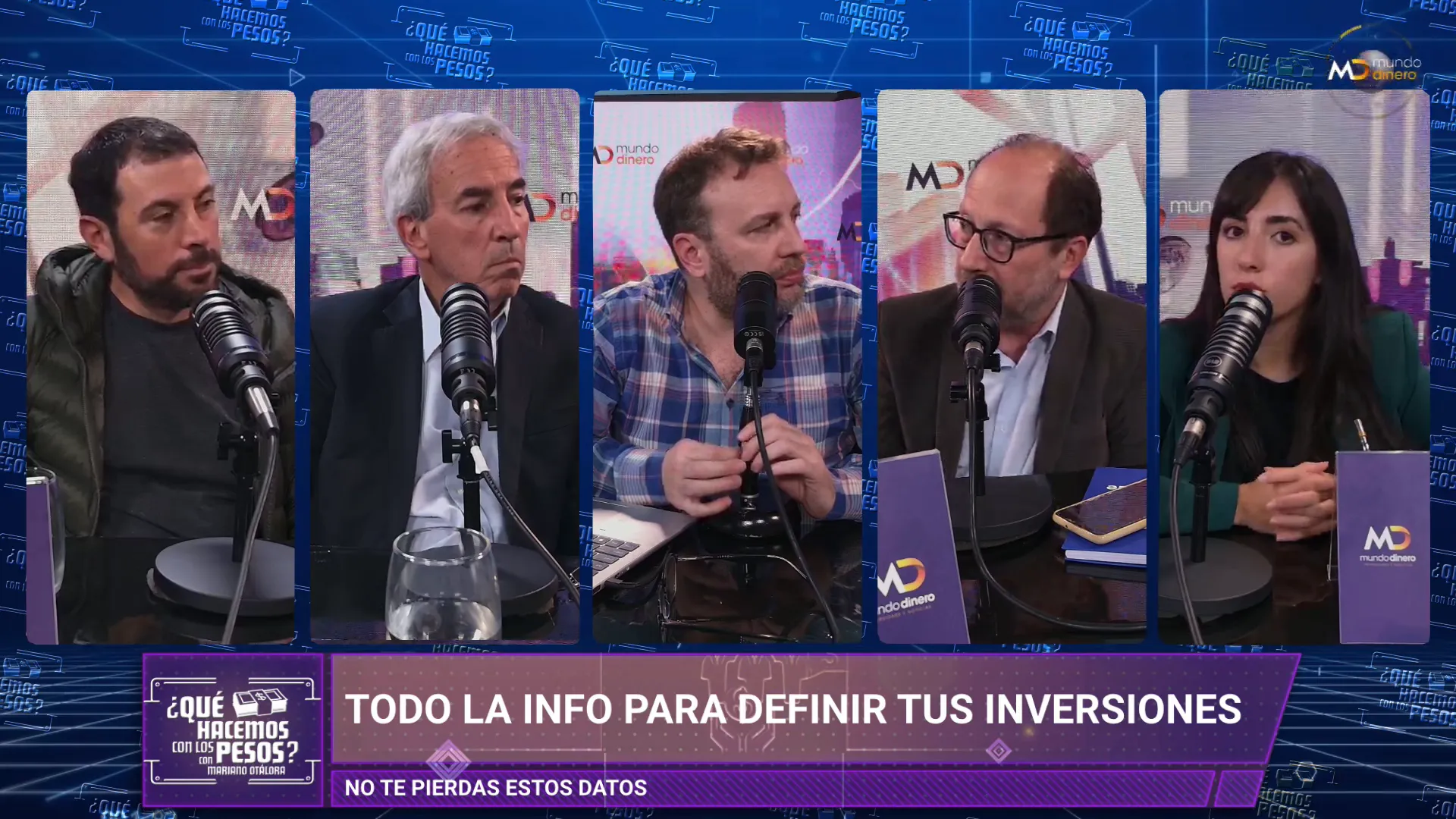 Panel analizando la poltica regional y el plan del Banco Central de Chile