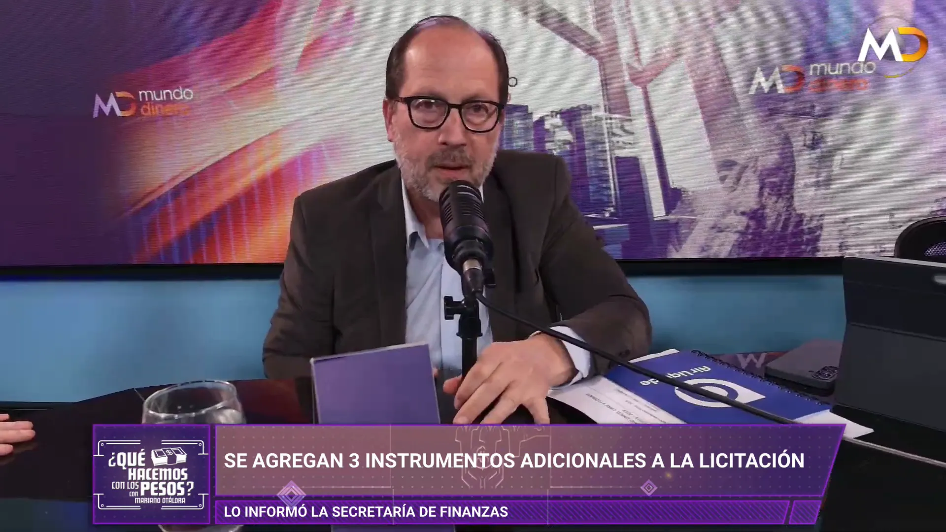 Pablo Goldn analizando el impacto de la licitacin en las tasas personales