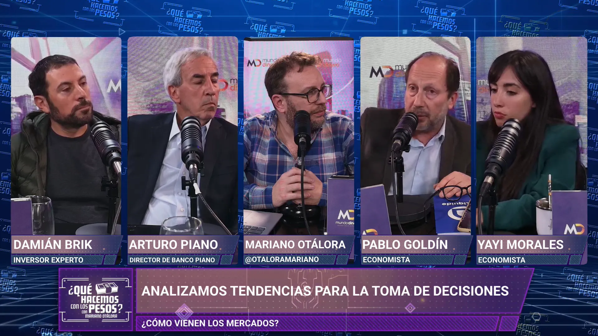 Panel cerrando el programa con las conclusiones sobre Inversiones