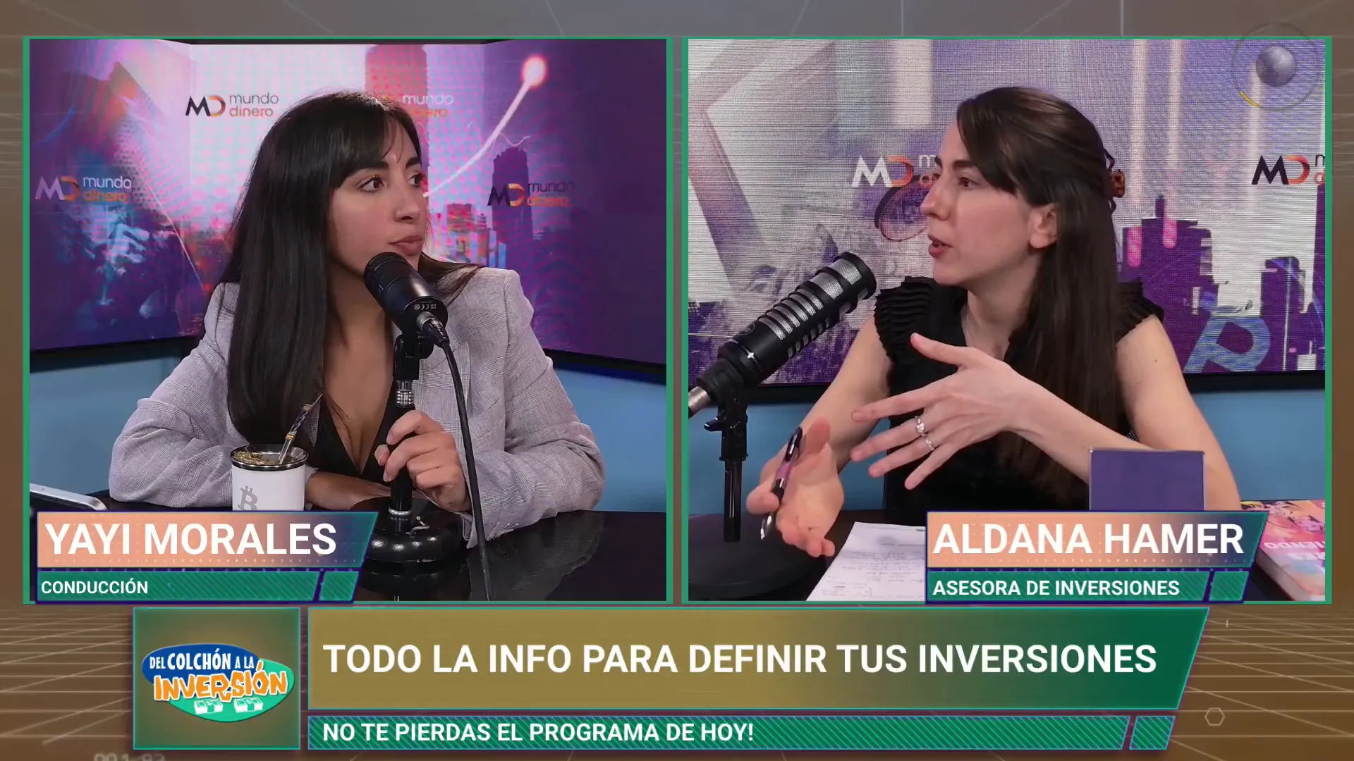 Aldana Hammer explicando dividendos y obligaciones negociables