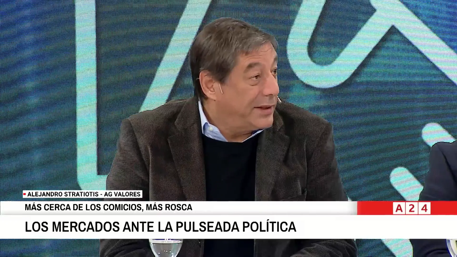 Panel comentando la influencia de las elecciones en la volatilidad del mercado