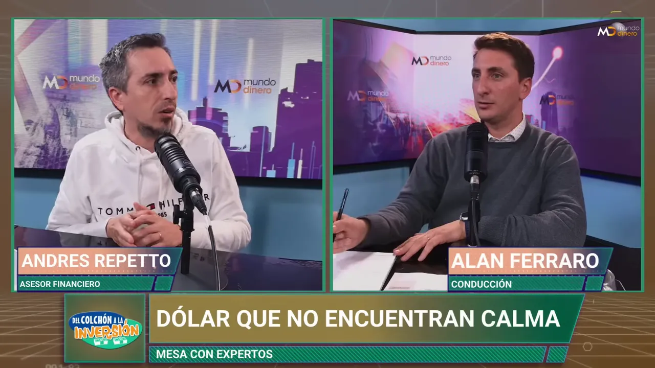 Interaccin con el pblico sobre criptomonedas y ahorro en dlares